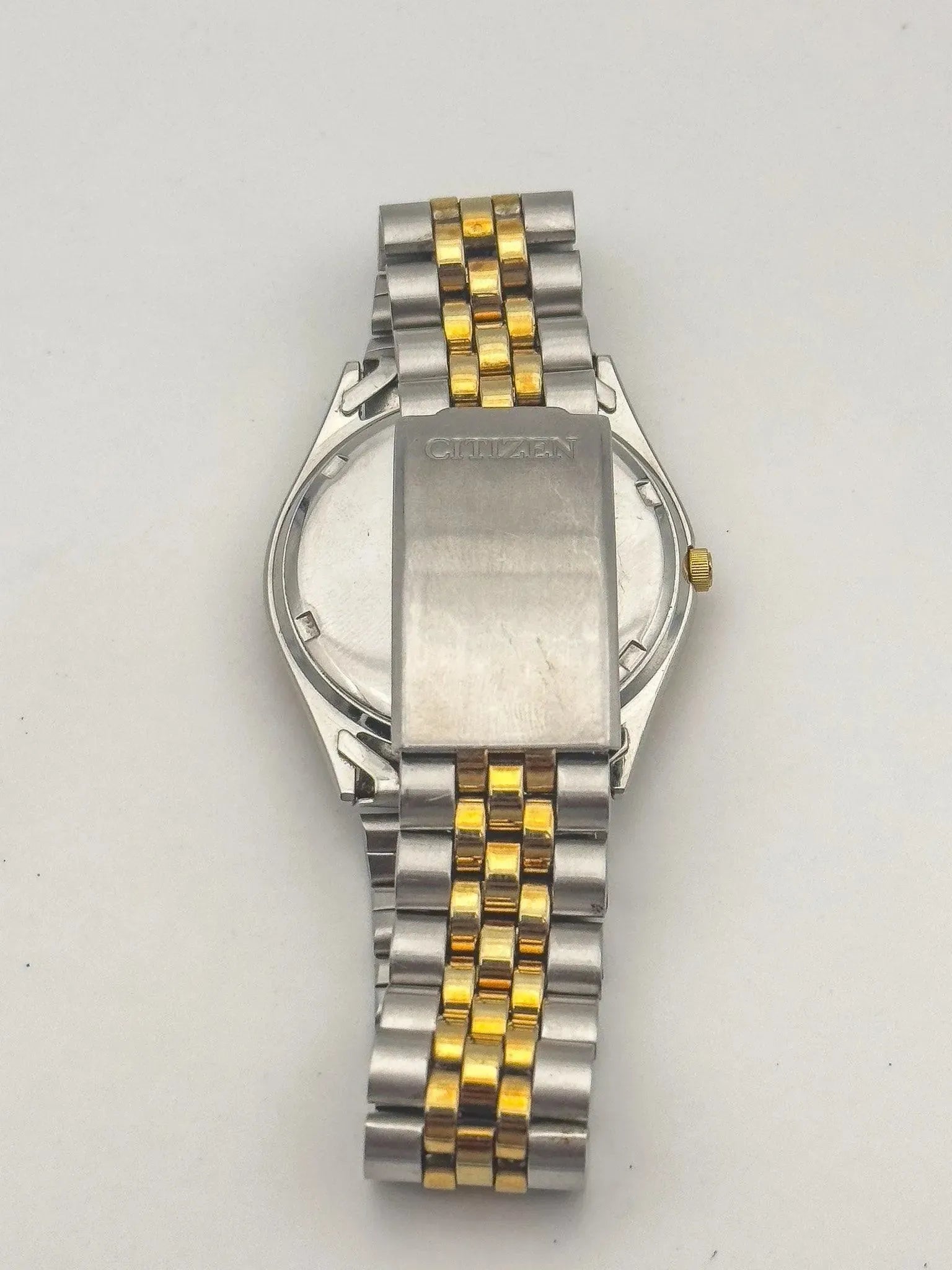 Citizen - Daydate Clous de Paris Acier Or - 2003 - Atelier Victor - Vintage  Shop