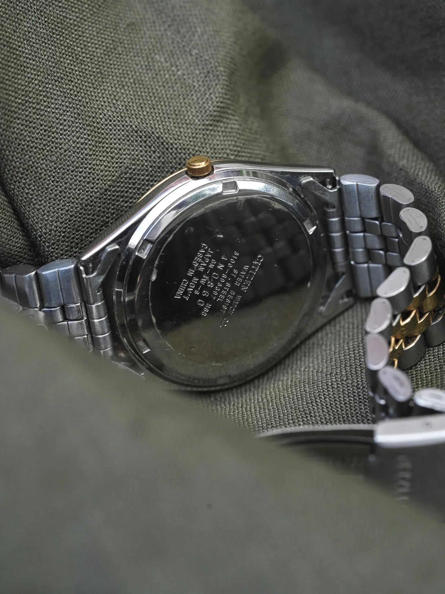 Citizen - Daydate Jubilee Acier OR - 1990s - Atelier Victor