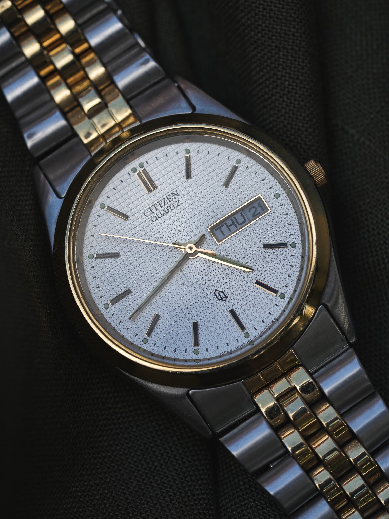 Citizen - Daydate Jubilee Acier OR - 1990s - Atelier Victor - Vintage  Shop