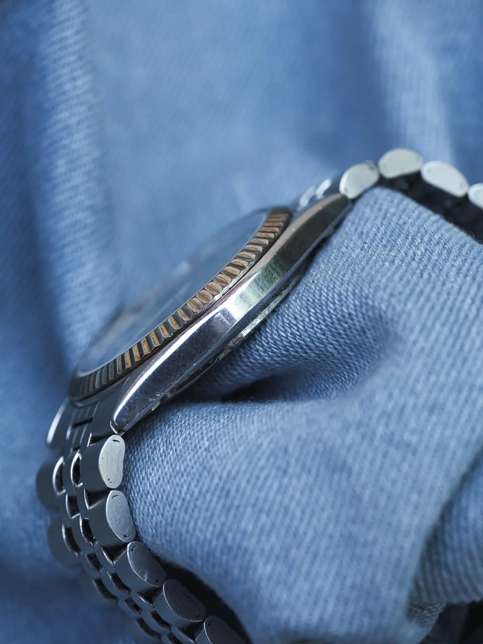 Citizen - Daydate Kanji Jubilee Cannelé Acier Cadran gris - 1989 - Atelier Victor - Vintage  Shop