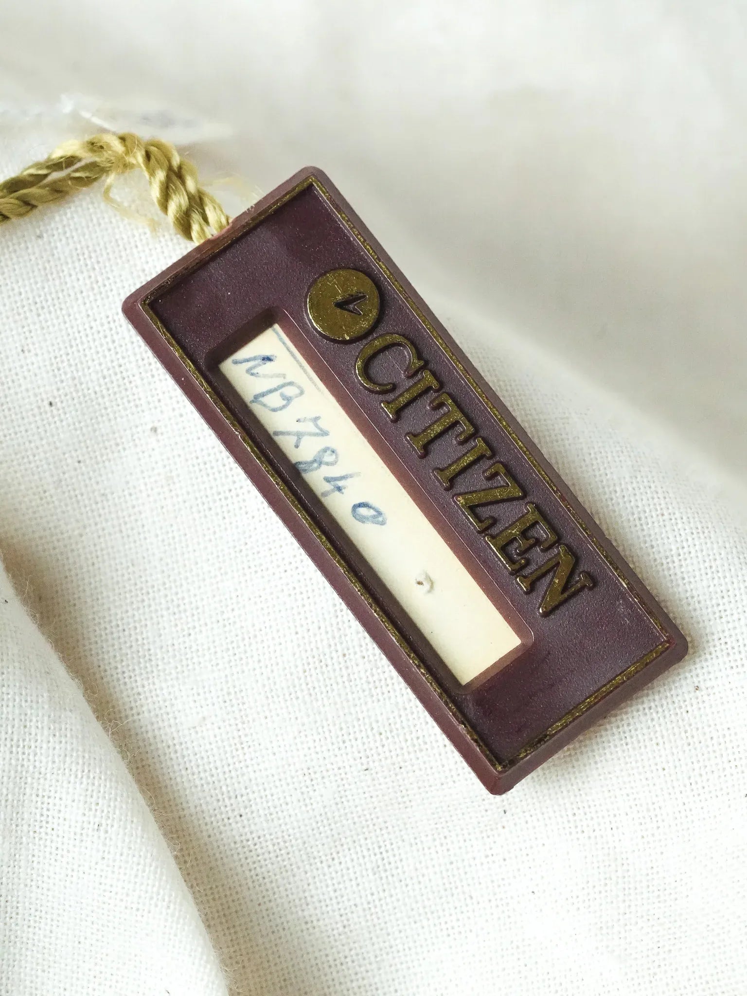 Citizen - Index double Plaqué or - NOS - 1988 - Atelier Victor