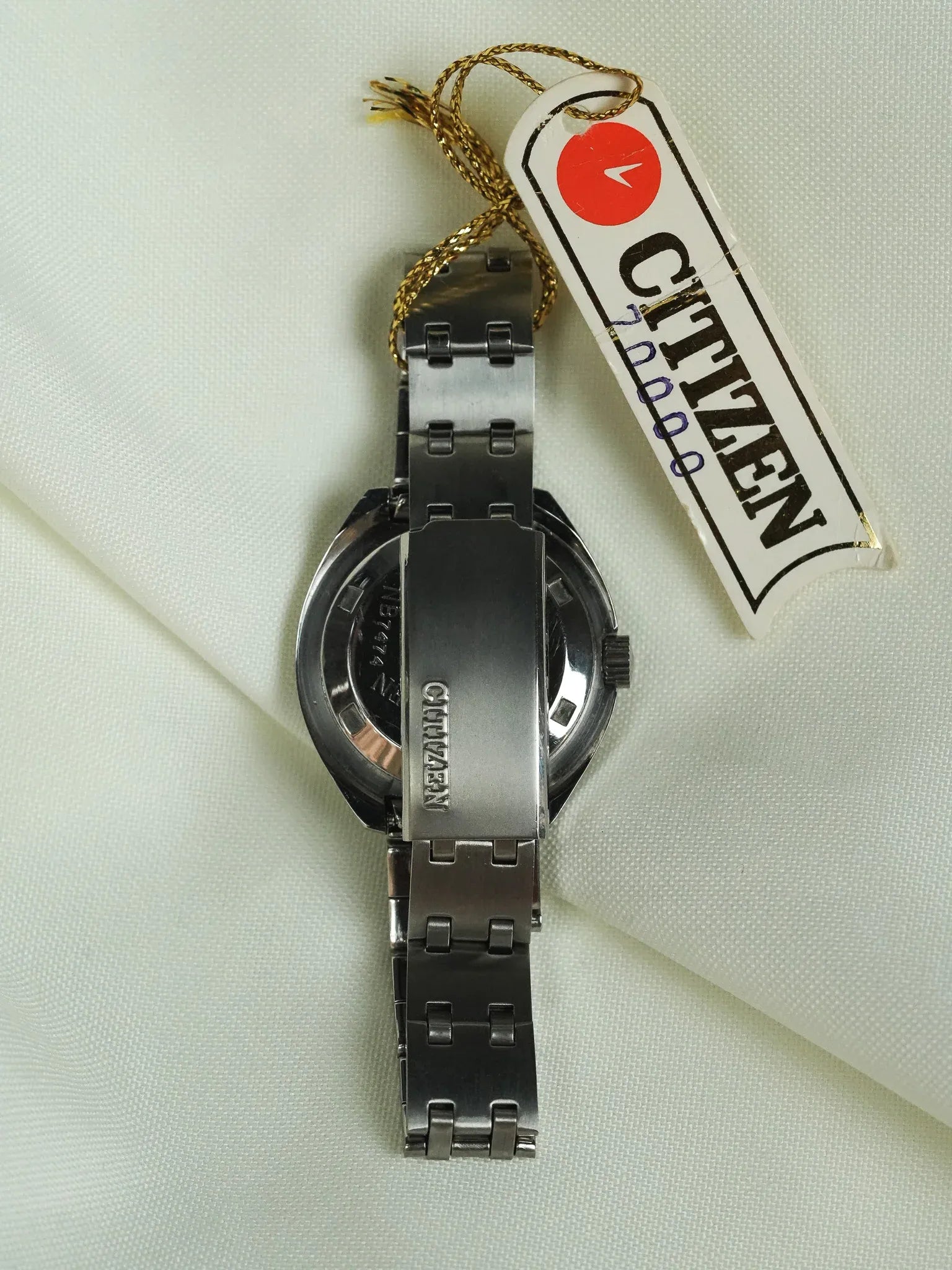 Citizen - Mini Disco Volante Moka Bracelet Acier - Neuve de Stock - 1980s - Atelier Victor
