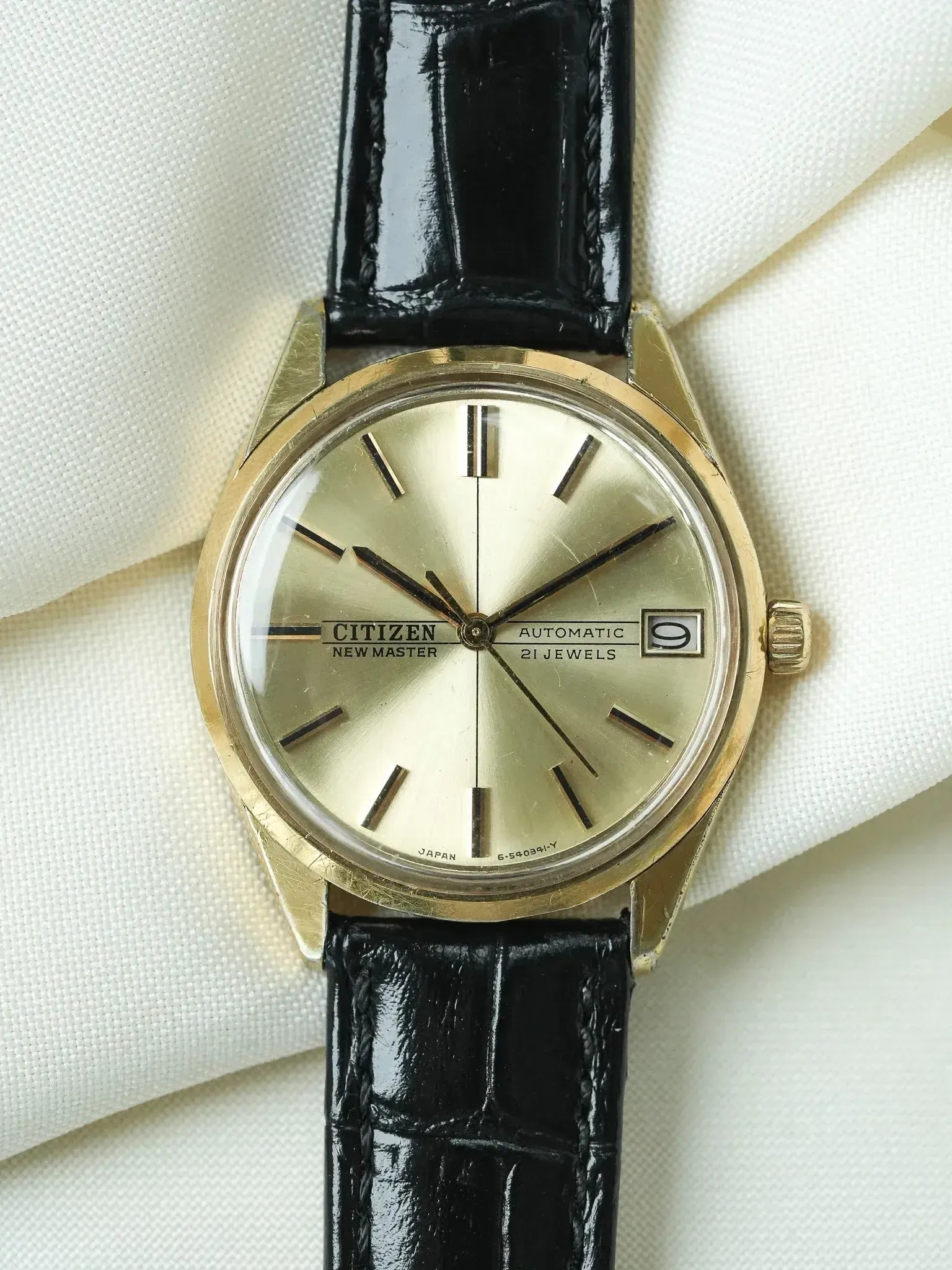 Citizen - جديد ماستر مطلي بالذهب أوتوماتيك تاريخ - 1960s 