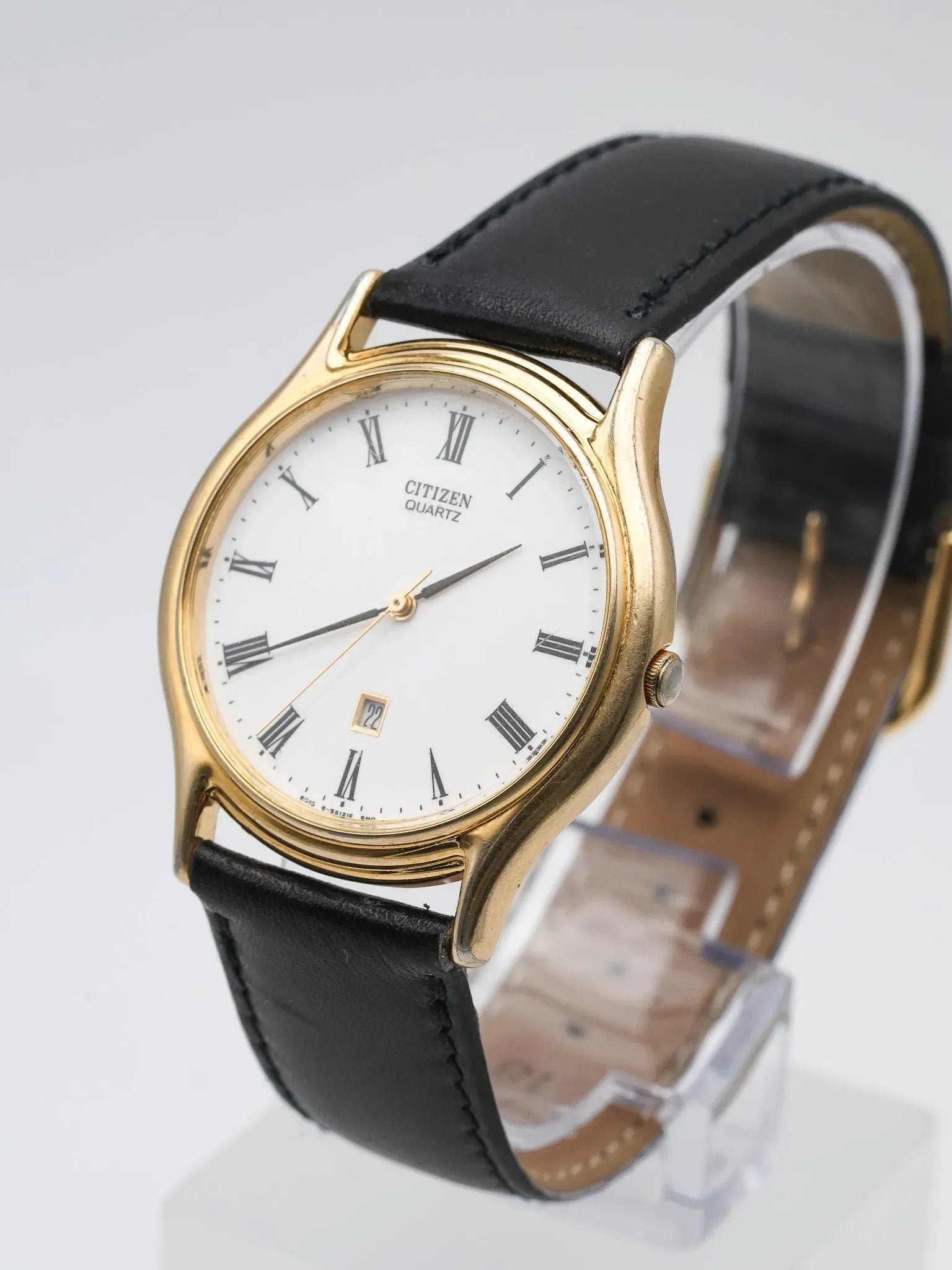 Citizen - Plaqué Or Romain Date 6h - 1990s - Atelier Victor