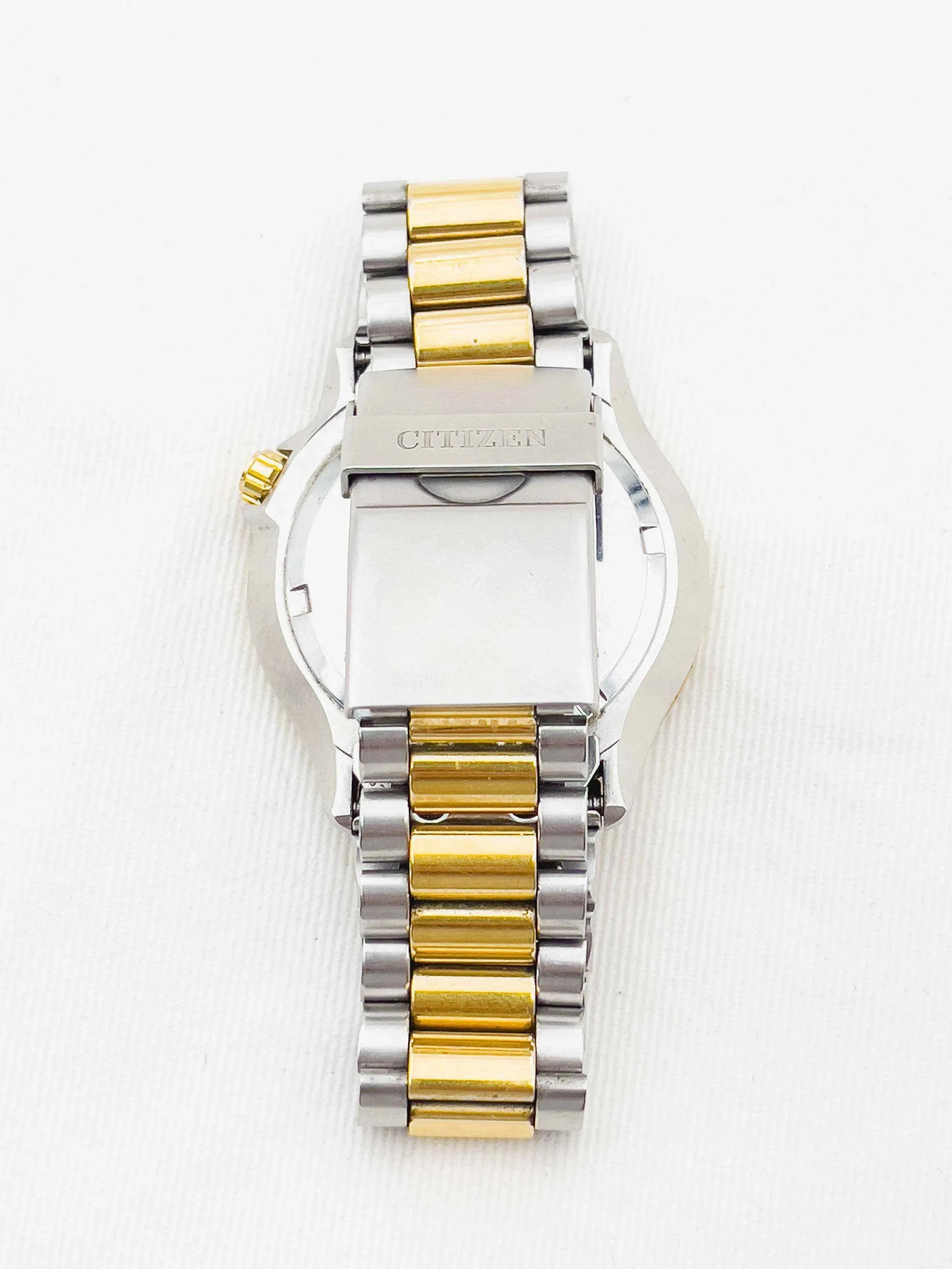 Citizen - Quartz Gold / Acier Daydate Kanji- 1990's - Atelier Victor Paris - Vintage Watch Shop Dubai
