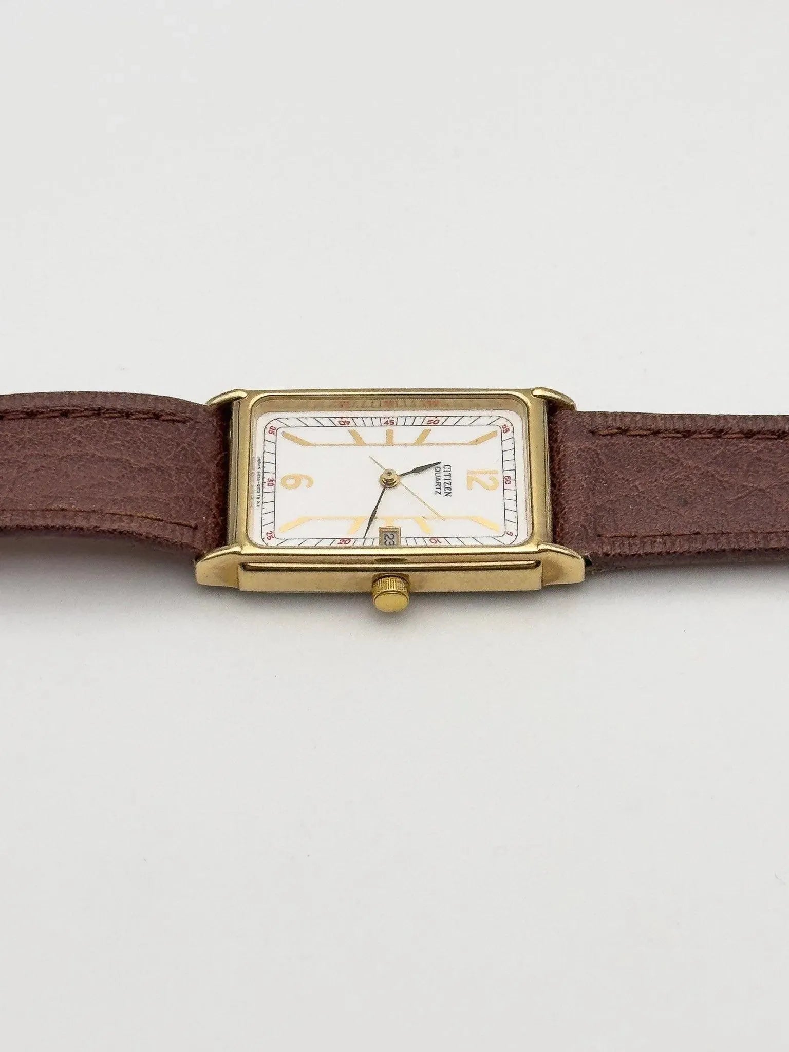 Citizen - Tank Large - NOS - 1990s - Atelier Victor Paris - Vintage Watch Shop Dubai