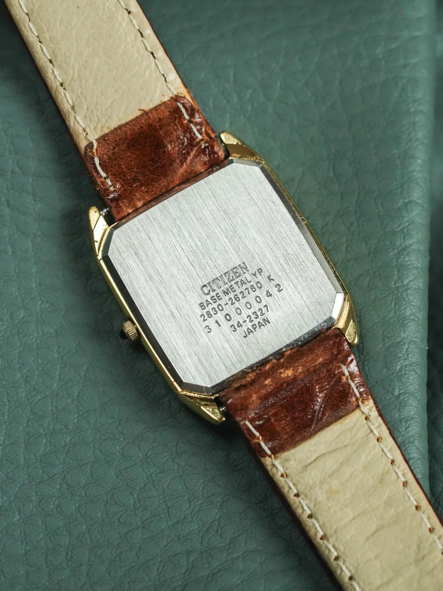 Citizen - Tank vintage Or Cabochon - 1983 - Atelier Victor