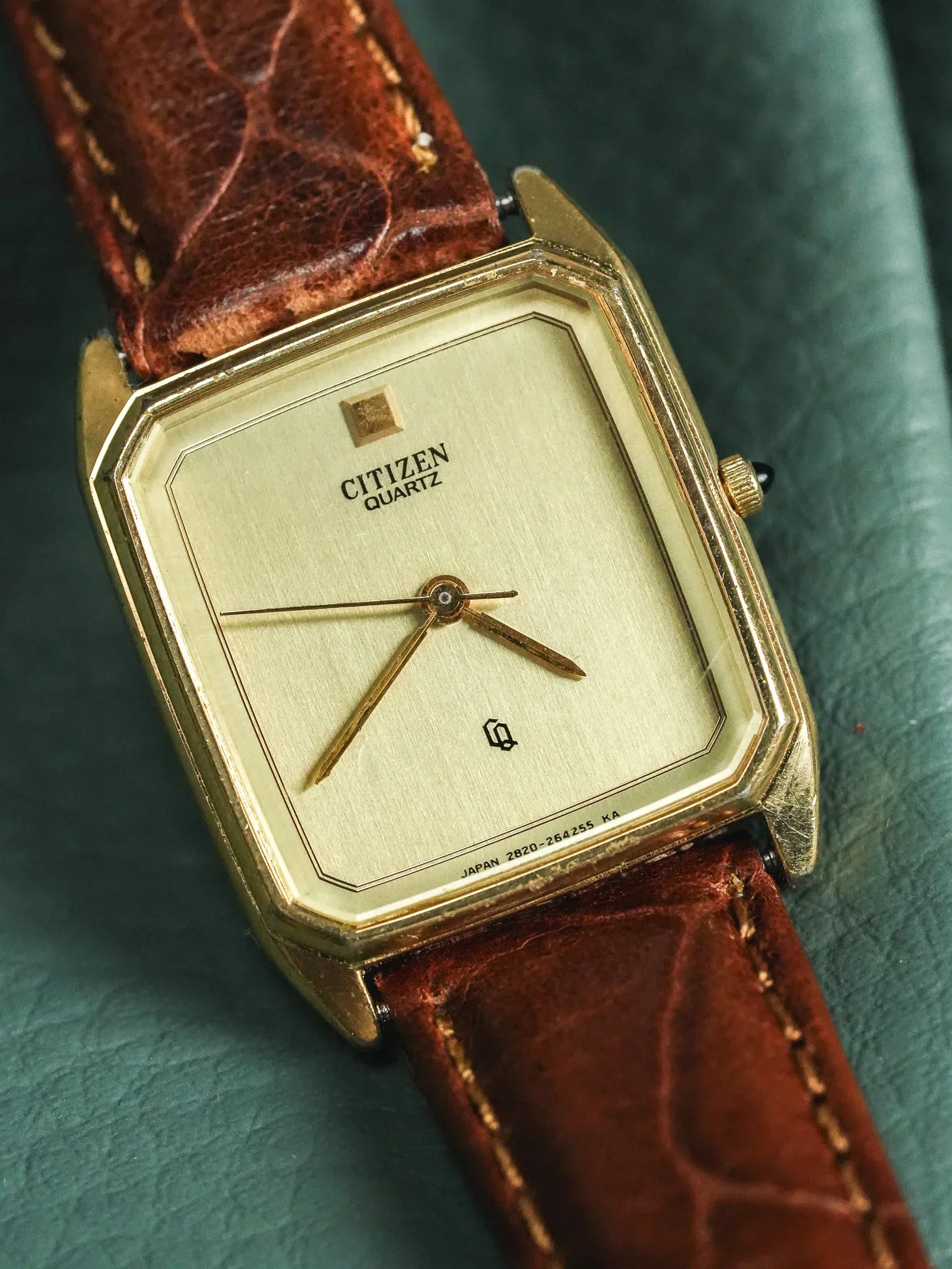 Citizen - Tank vintage Or Cabochon - 1983 - Atelier Victor