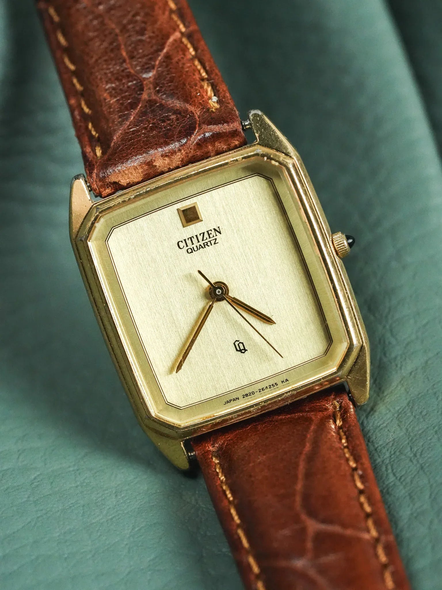 Citizen - Tank vintage Or Cabochon - 1983 - Atelier Victor