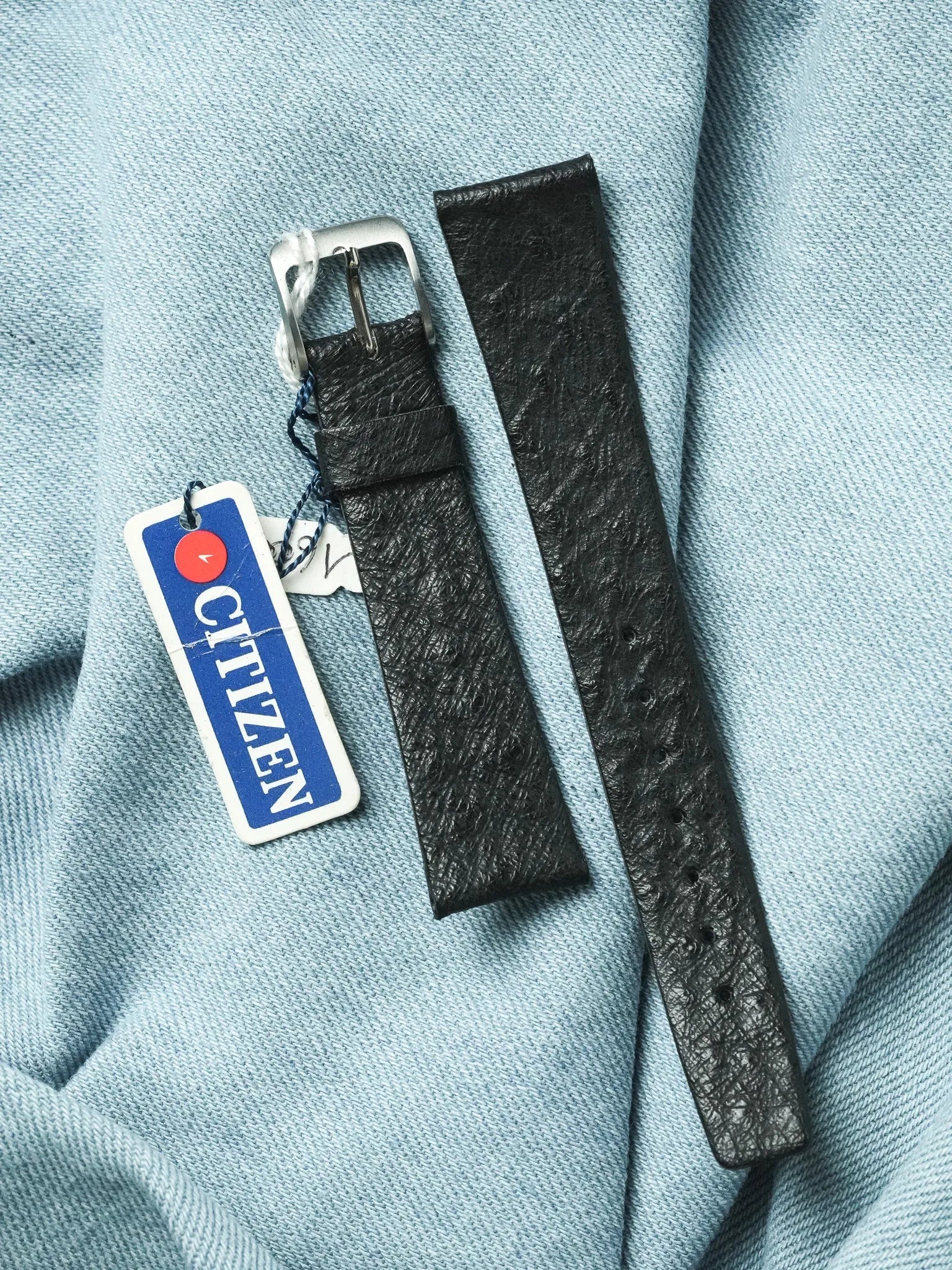 Citizen - Tonneau Acier Ultra slim Blanc sablé - NOS - 1989 - Atelier Victor