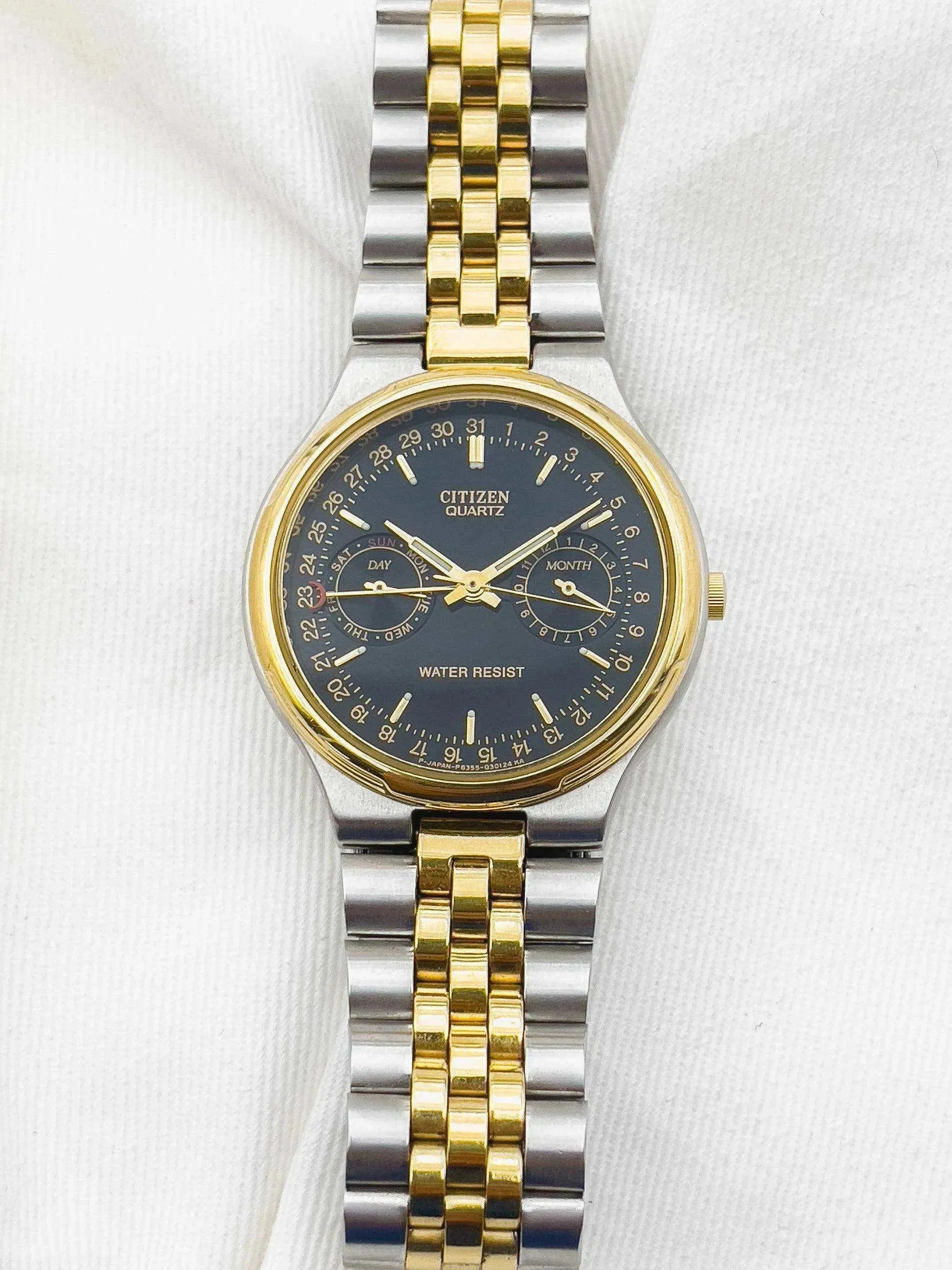 Citizen - Triple Calendar Jubilee - 1980s - Atelier Victor Paris - Vintage Watch Shop Dubai