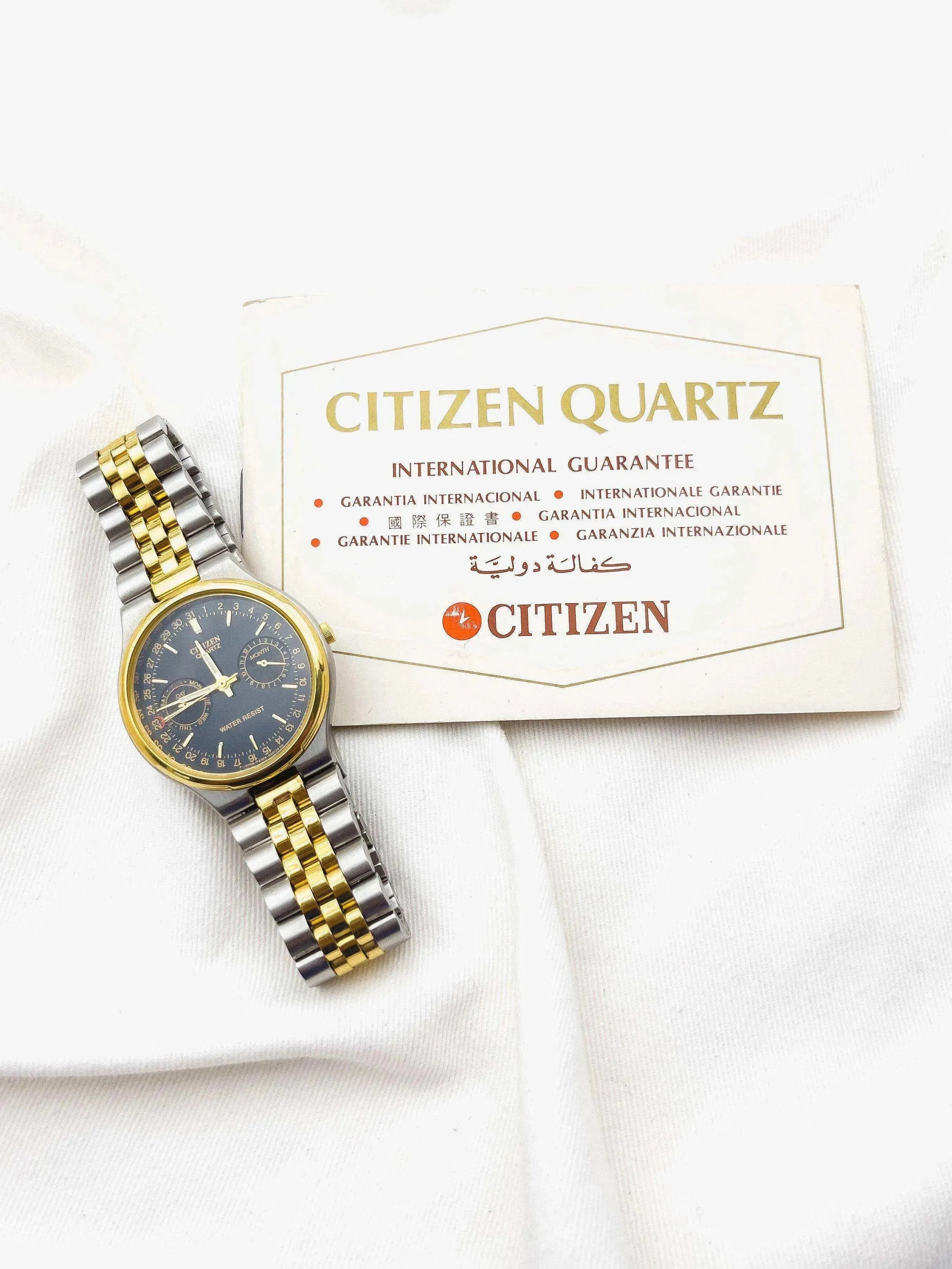 Citizen - Triple Calendar Jubilee - 1980s - Atelier Victor Paris - Vintage Watch Shop Dubai