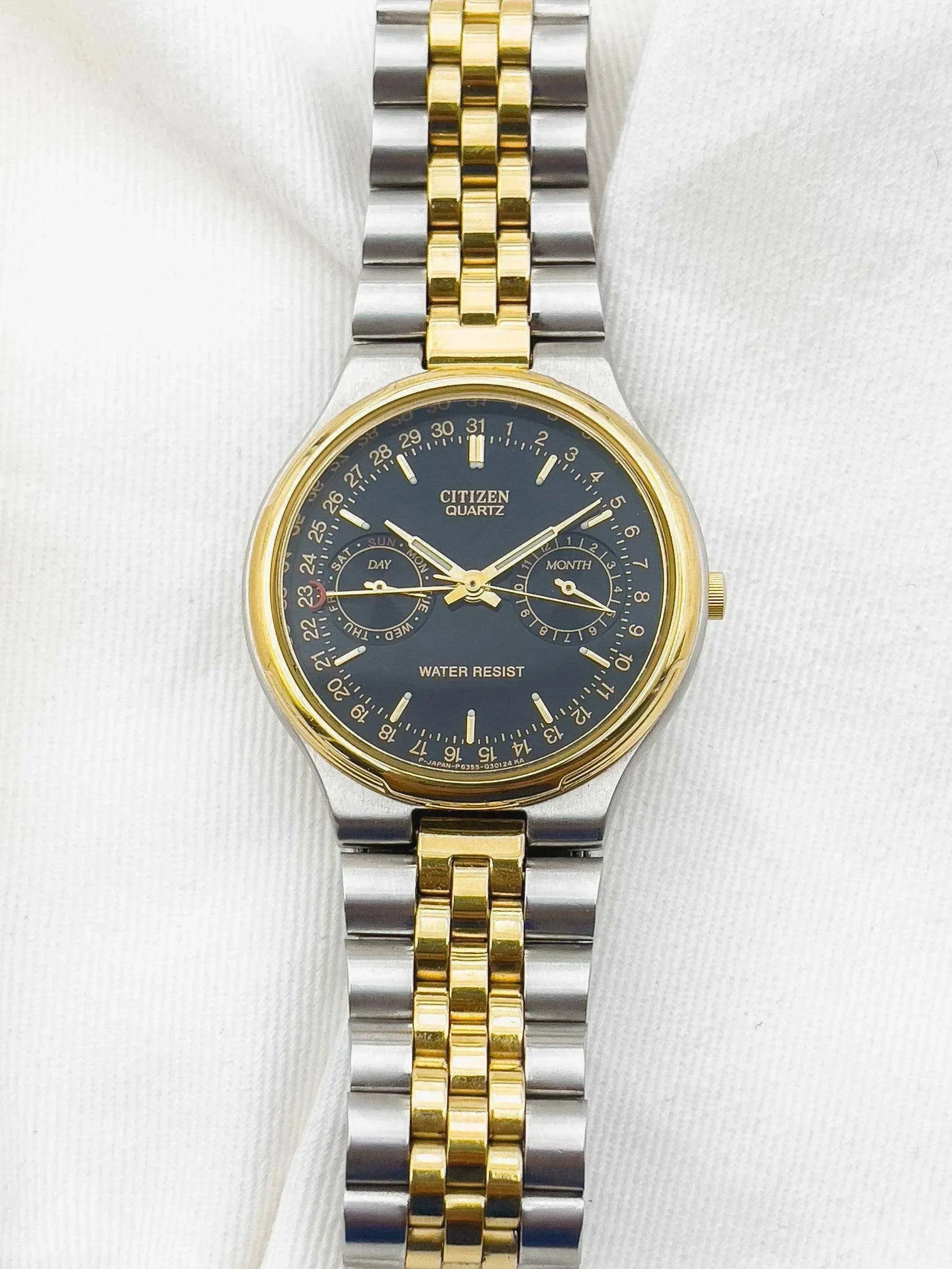 Citizen - Triple Calendar Jubilee - 1980s - Atelier Victor - Vintage  Shop