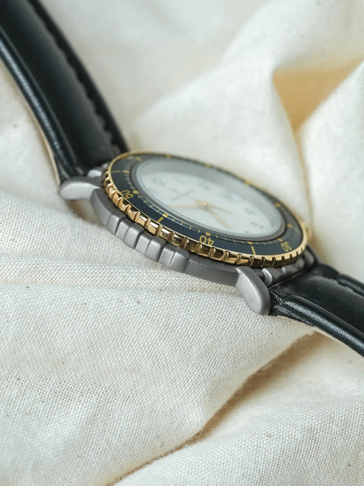 Claude Bernard - Anthracite Lunette Bleu - NOS - 1980s - Atelier Victor