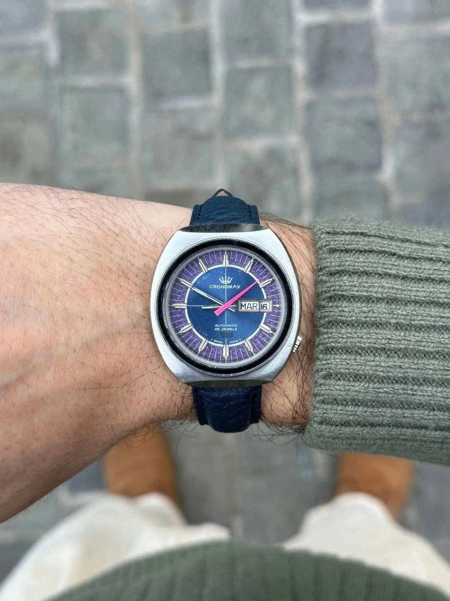 Cronomax 500 - Bleu Purple - 1960’s - Atelier Victor - Vintage  Shop