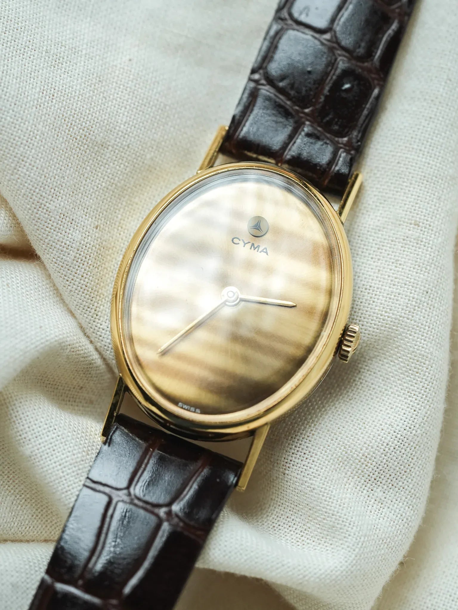 Cyma - Baignoire effet Oeil de tigre - NOS - 1970s - Atelier Victor