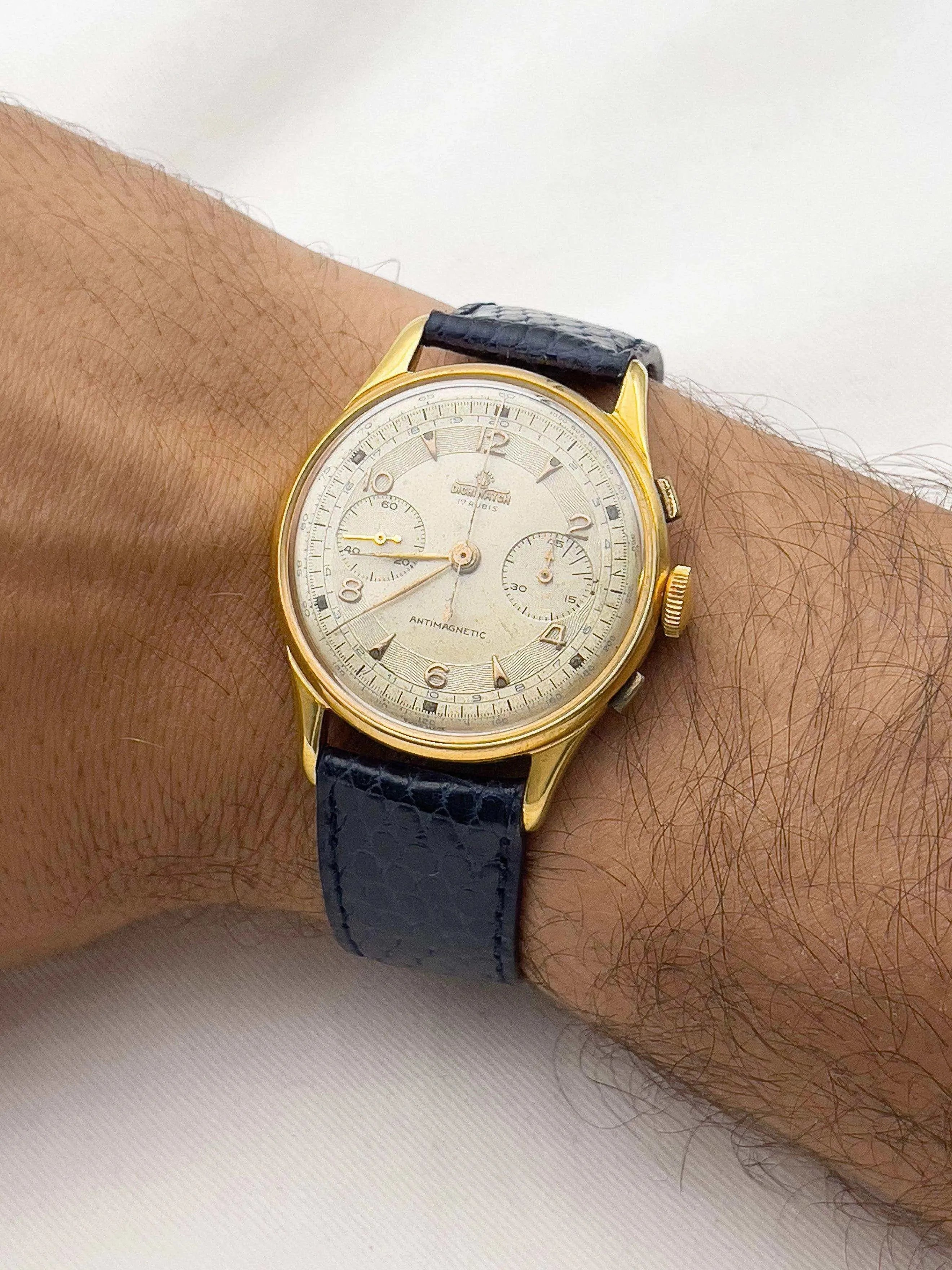 Dichi Watch - Chrono Landeron - 1950s - Atelier Victor Paris - Vintage Watch Shop Dubai