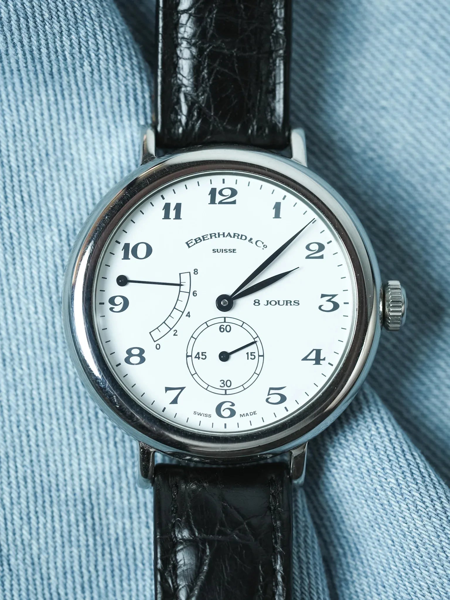 Eberhard & Co - 21017 Reserve de marche 8 Jours - 1990s - Atelier Victor