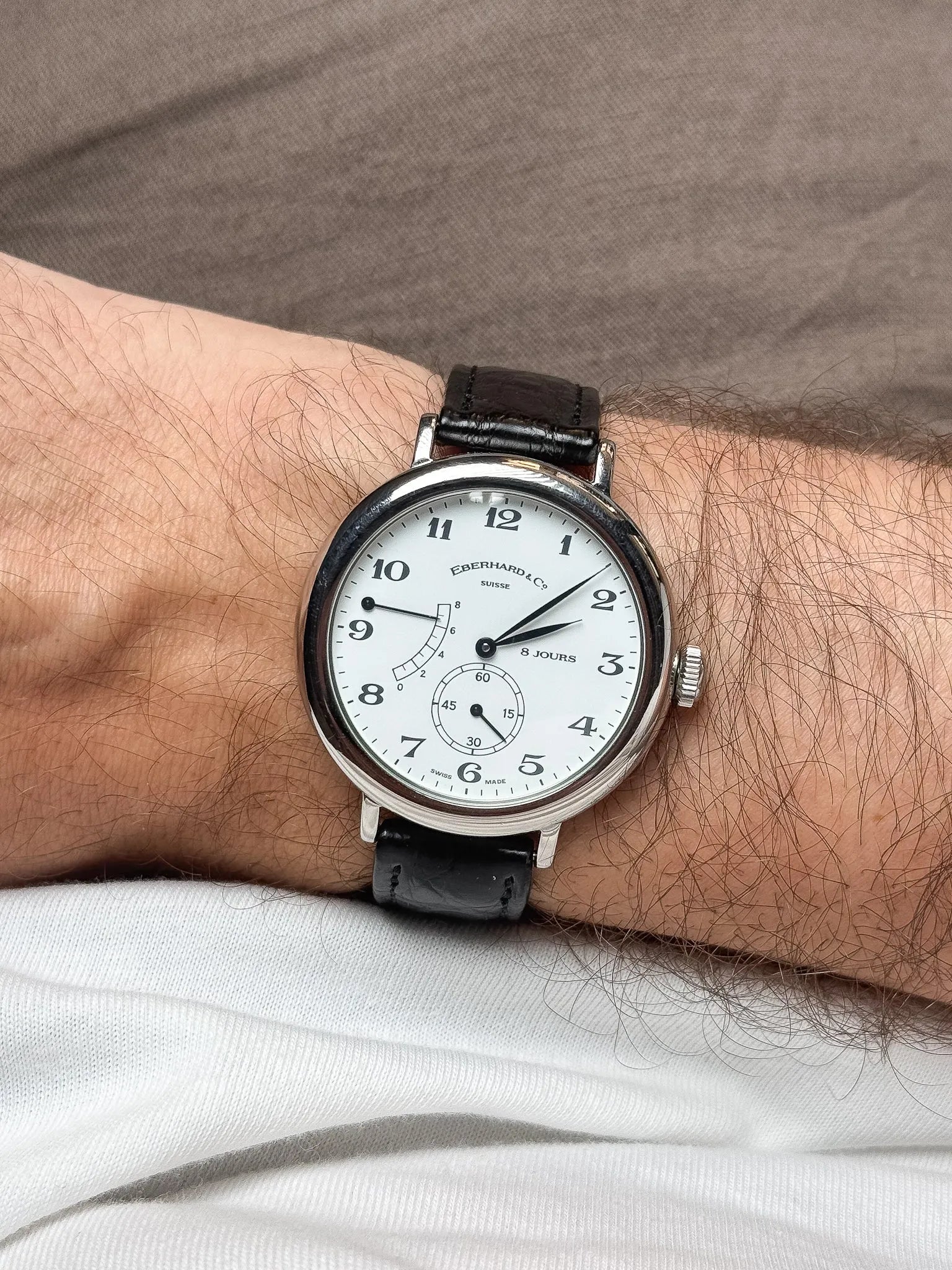 Eberhard & Co - 21017 Reserve de marche 8 Jours - 1990s - Atelier Victor - Vintage  Shop