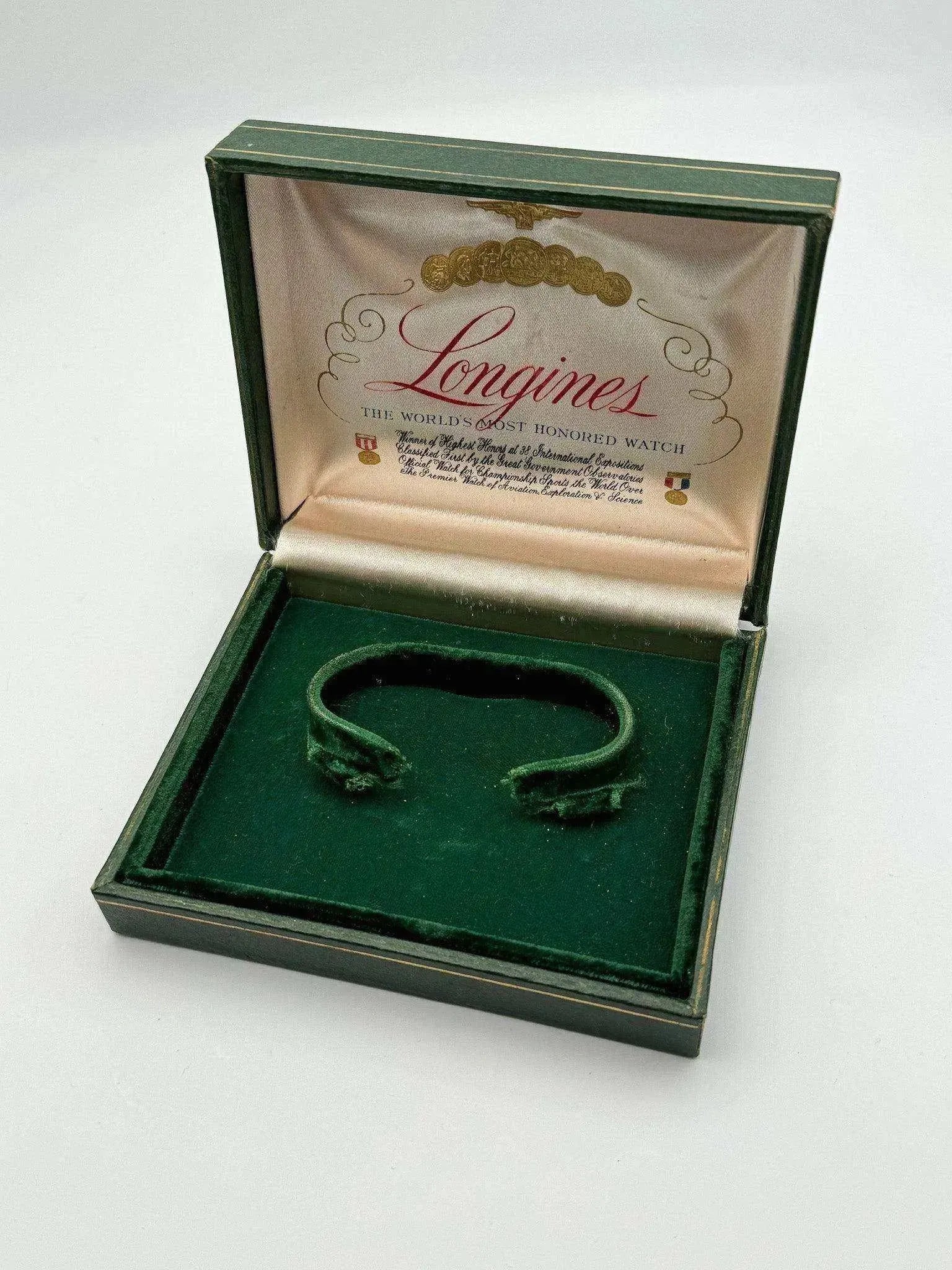 Écrin Longines Vintage - Vert 1960/70s - Atelier Victor