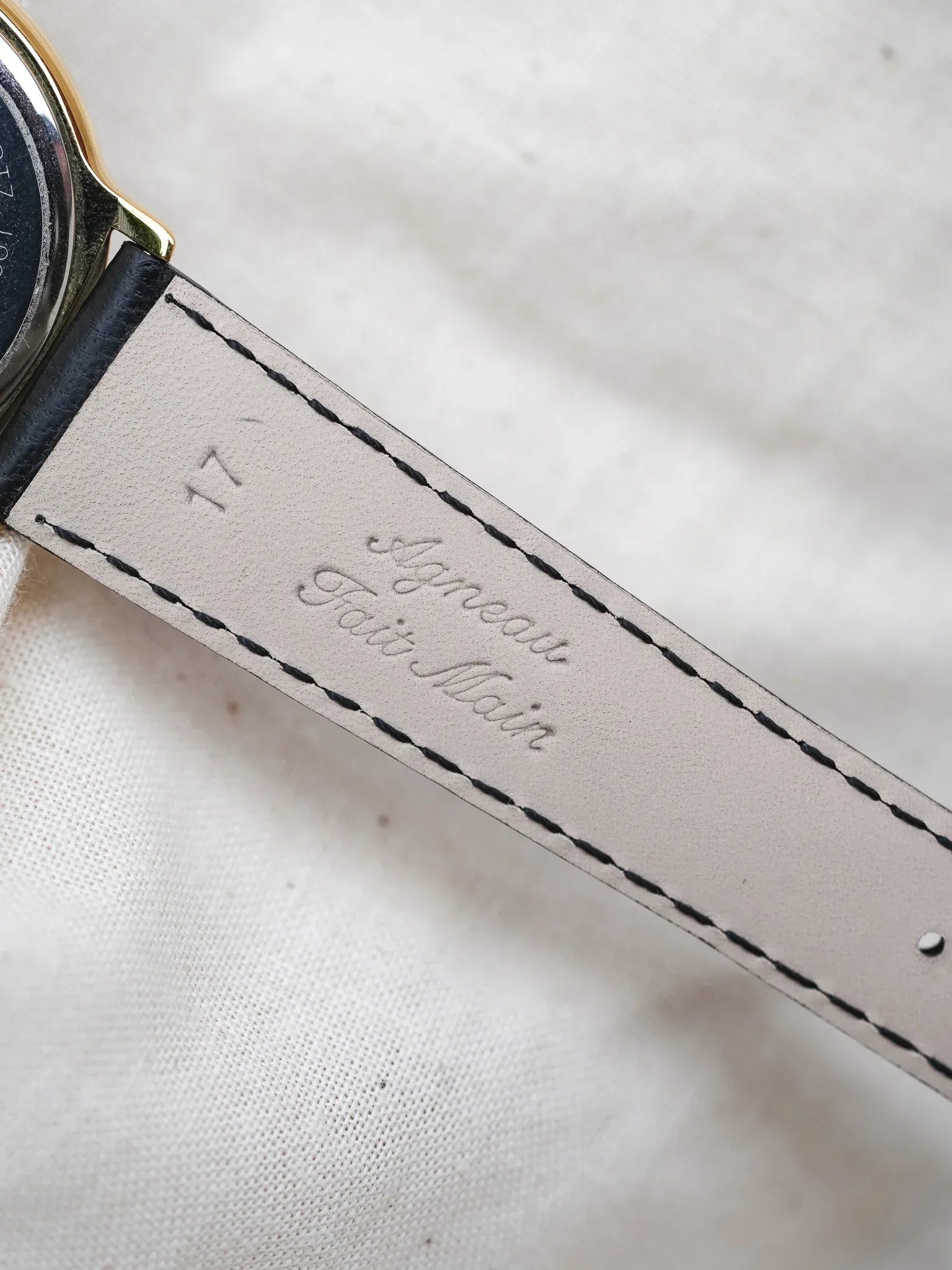 Enicar - Plaqué Or lunette directionnelle interne - NOS - 1990s - Atelier Victor