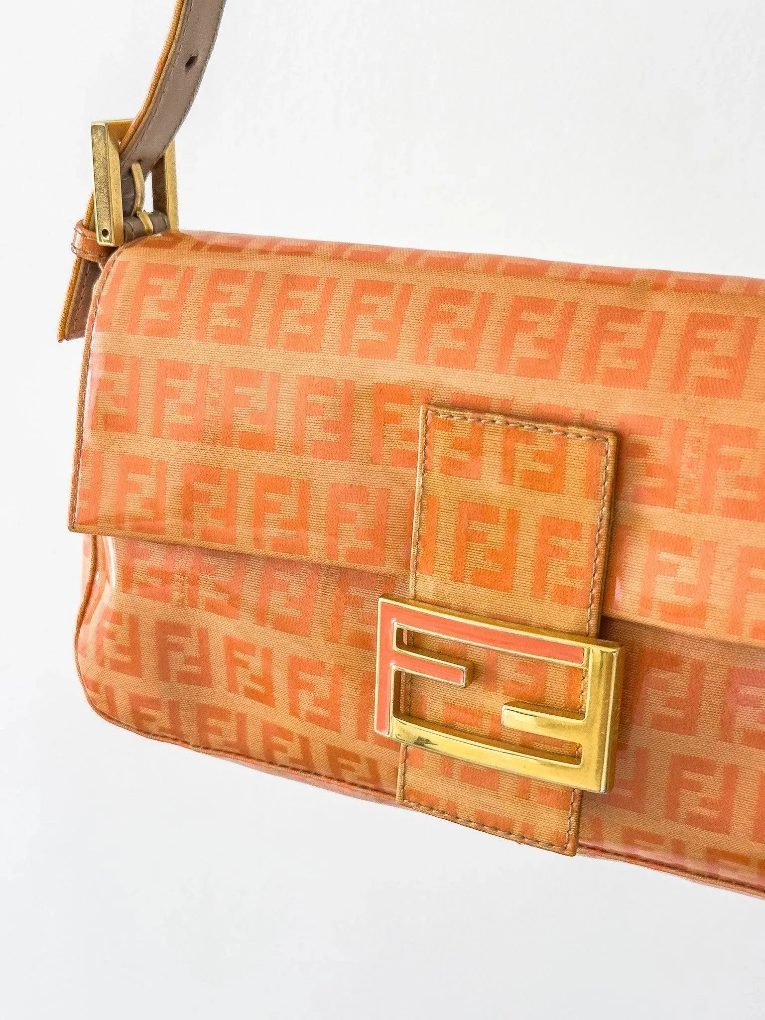 Fendi - Sac à main Baguette Orange - Atelier Victor Paris - Vintage Watch Shop Dubai