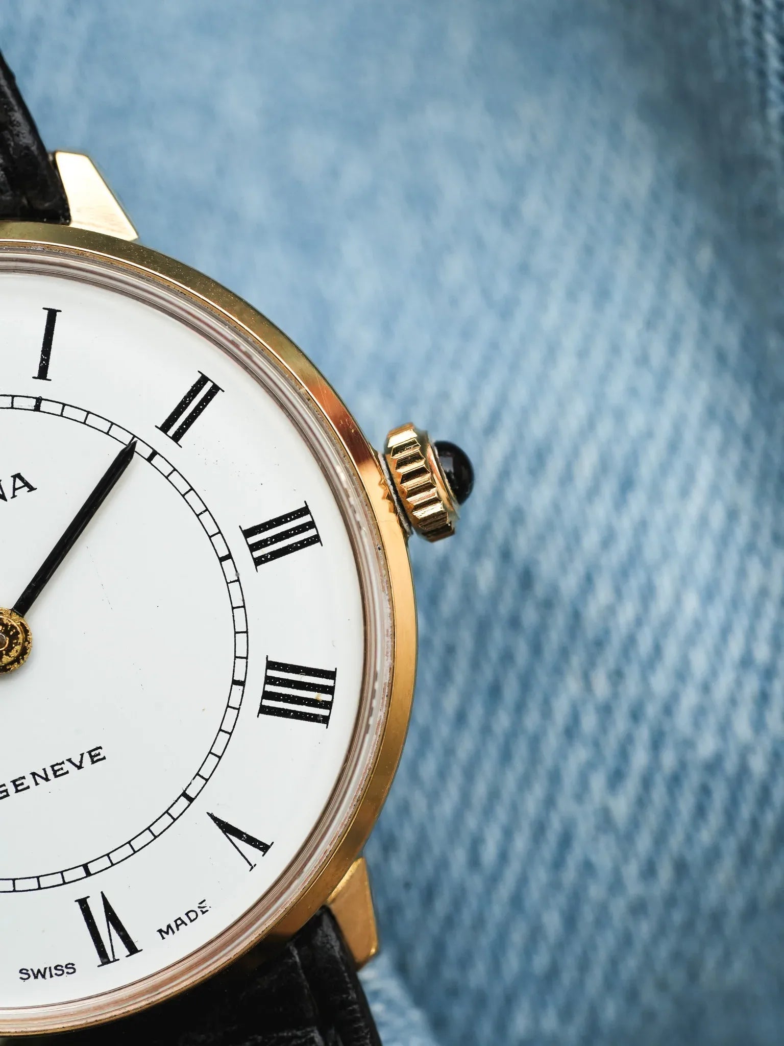Festina - Dress Watch Lady Index Romain - 1980s - Atelier Victor - Vintage  Shop