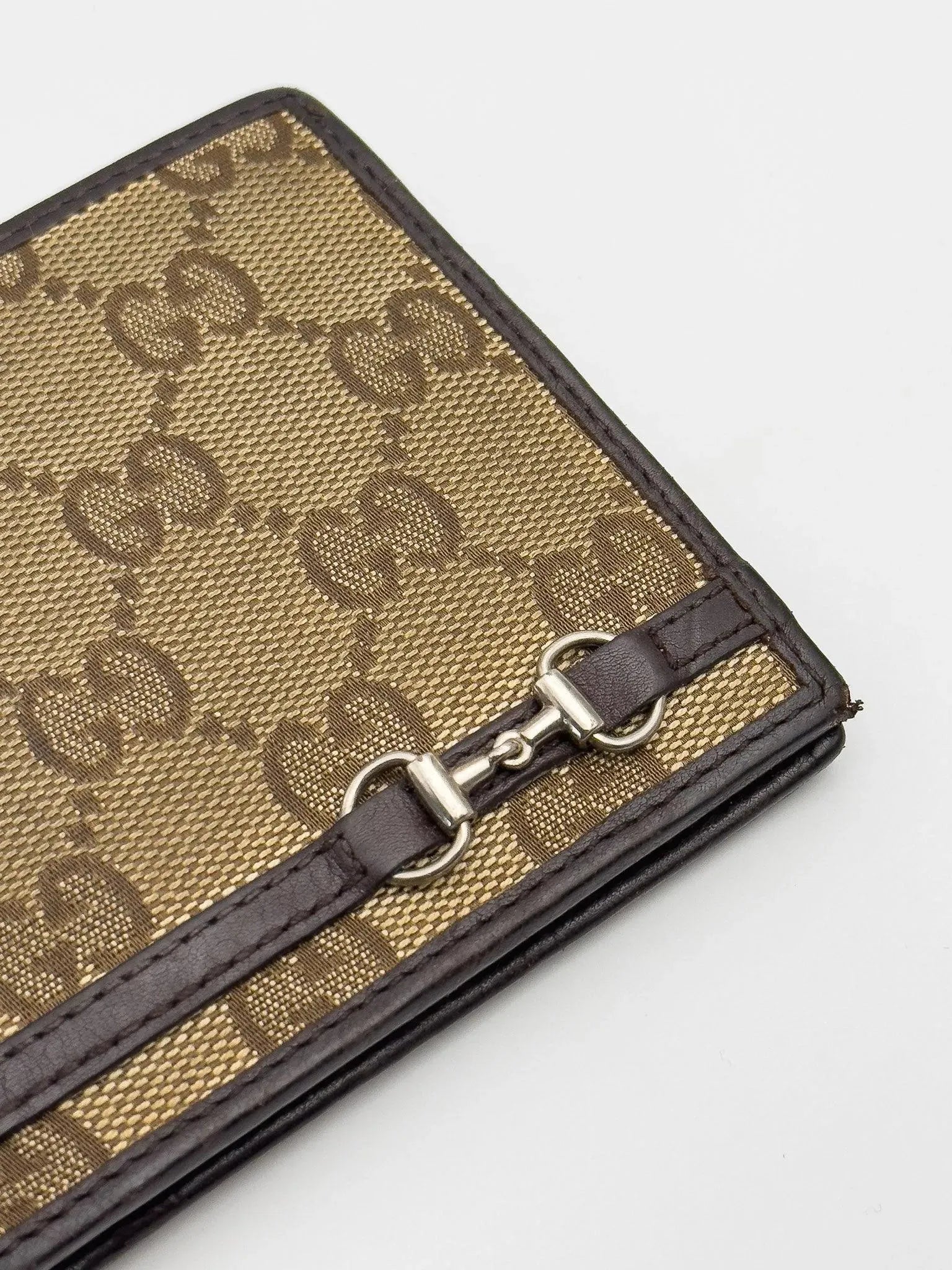 Gucci - Portefeuille en toile GG - Atelier Victor Paris - Vintage Watch Shop Dubai