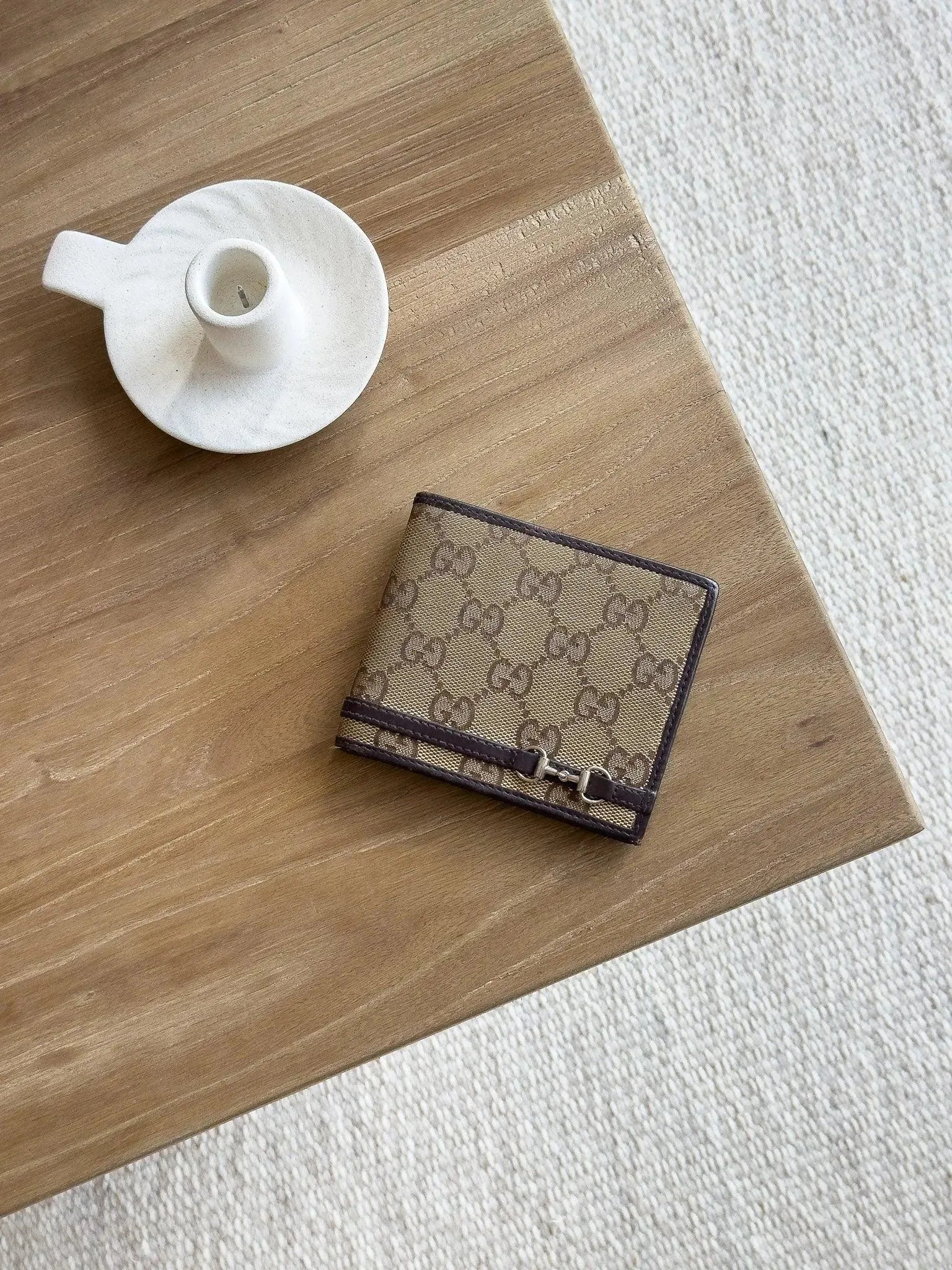 Gucci - Portefeuille en toile GG - Atelier Victor Paris - Vintage Watch Shop Dubai