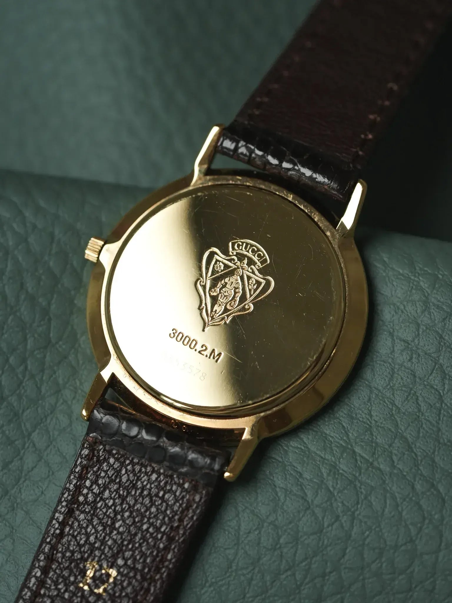 Gucci - Round Gold Dial Gold - 1990s - Atelier Victor
