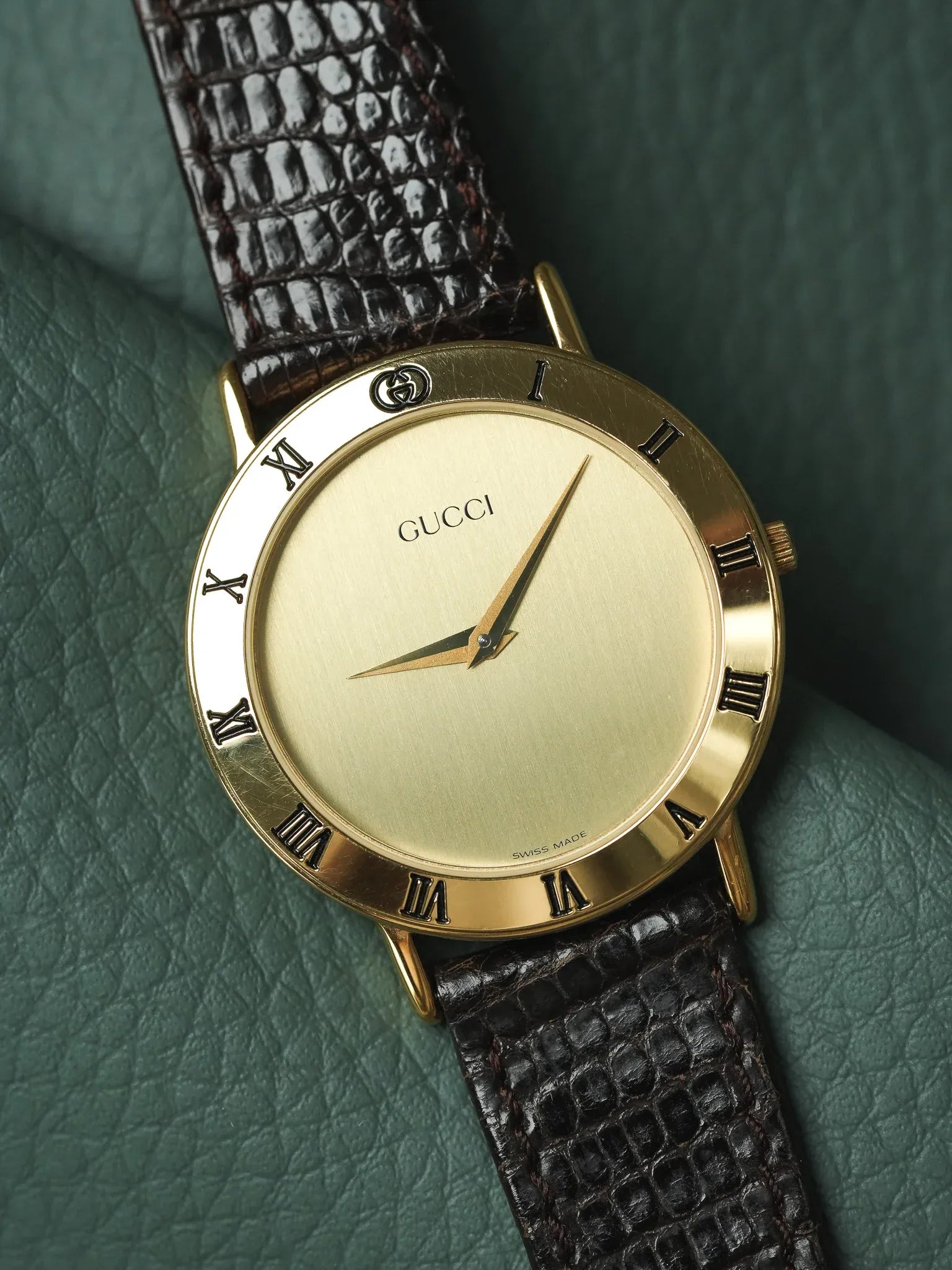 Gucci - Ronde Or Cadran Or - 1990s - Atelier Victor