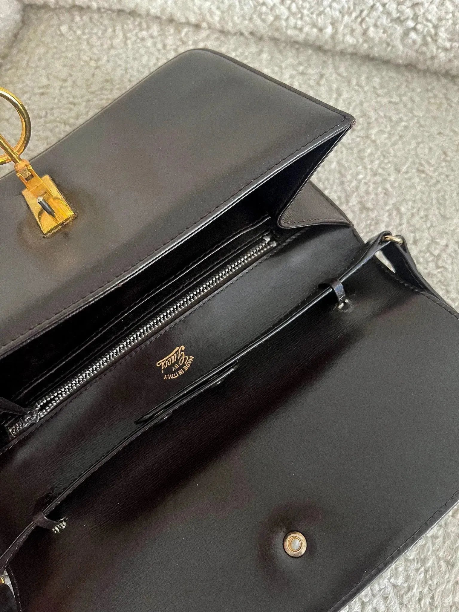 Gucci - Sac à Main Marron Foncé - Atelier Victor - Vintage  Shop