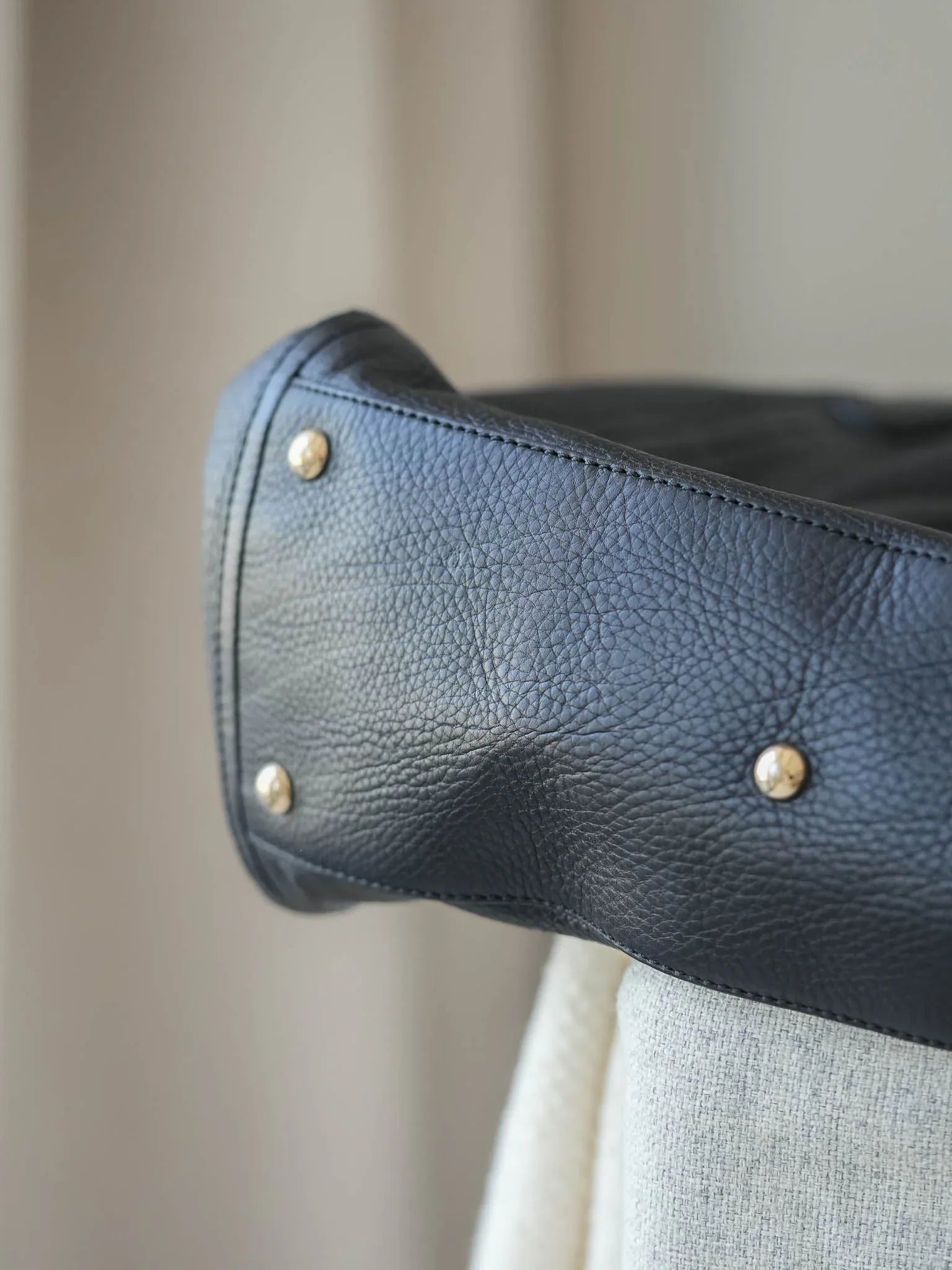 Gucci - Sac à main Soho en cuir noir - Atelier Victor