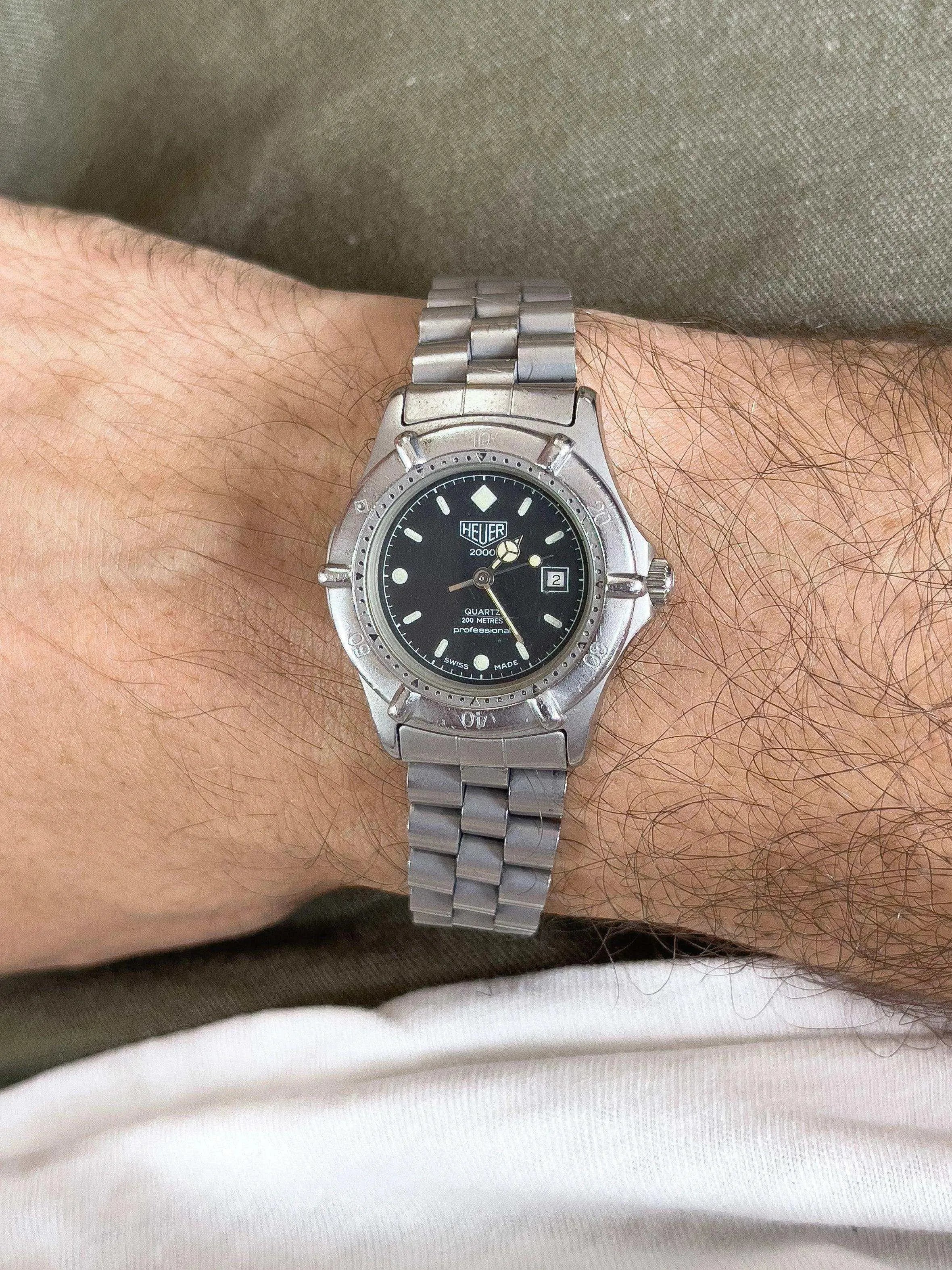 Heuer - Mini Professionnal 2000 Silver - 1990’s - Atelier Victor - Vintage  Shop
