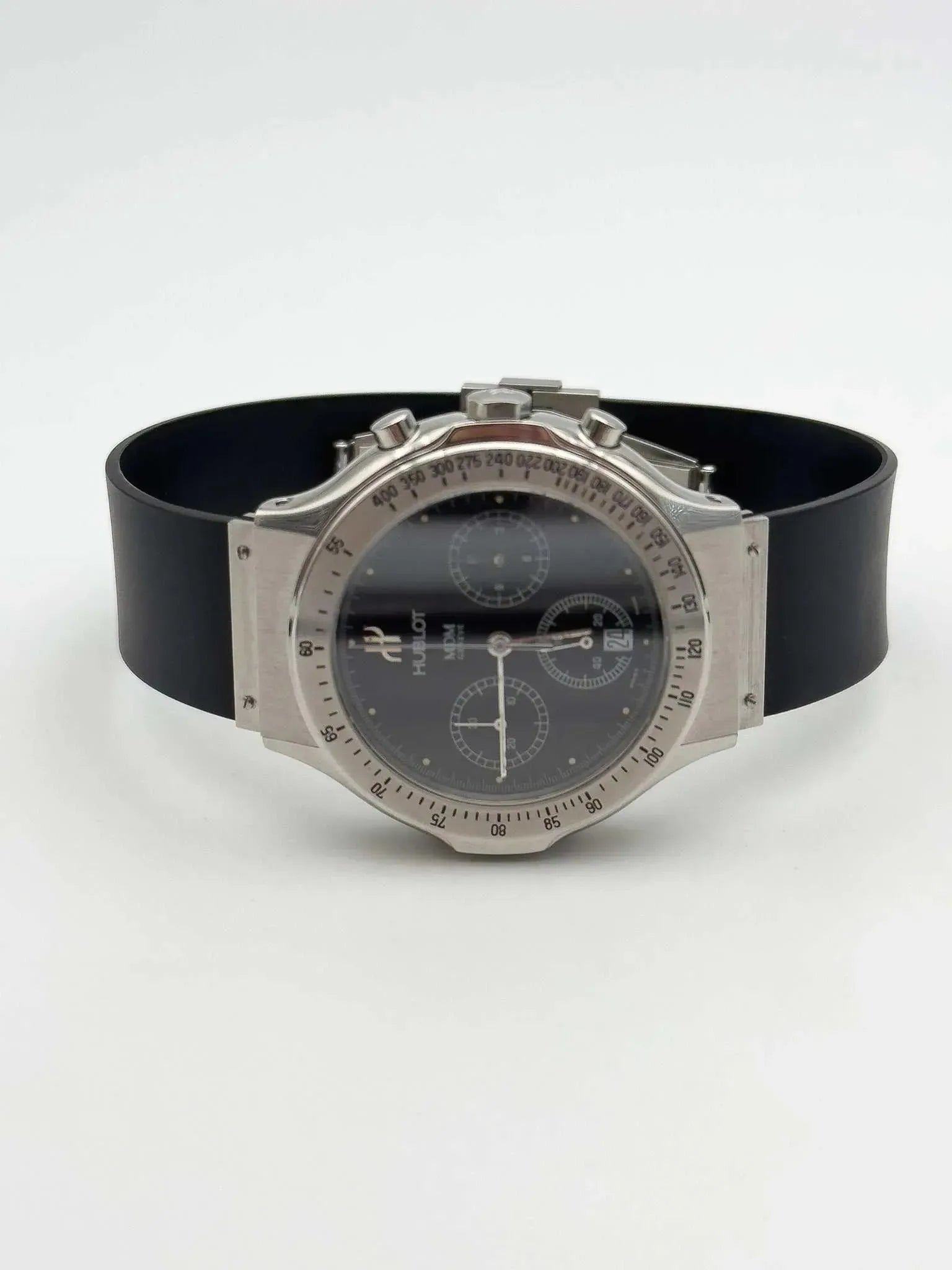 Hublot - MDM Genève Chrono Steel - 1980/90’s - Atelier Victor - Vintage  Shop