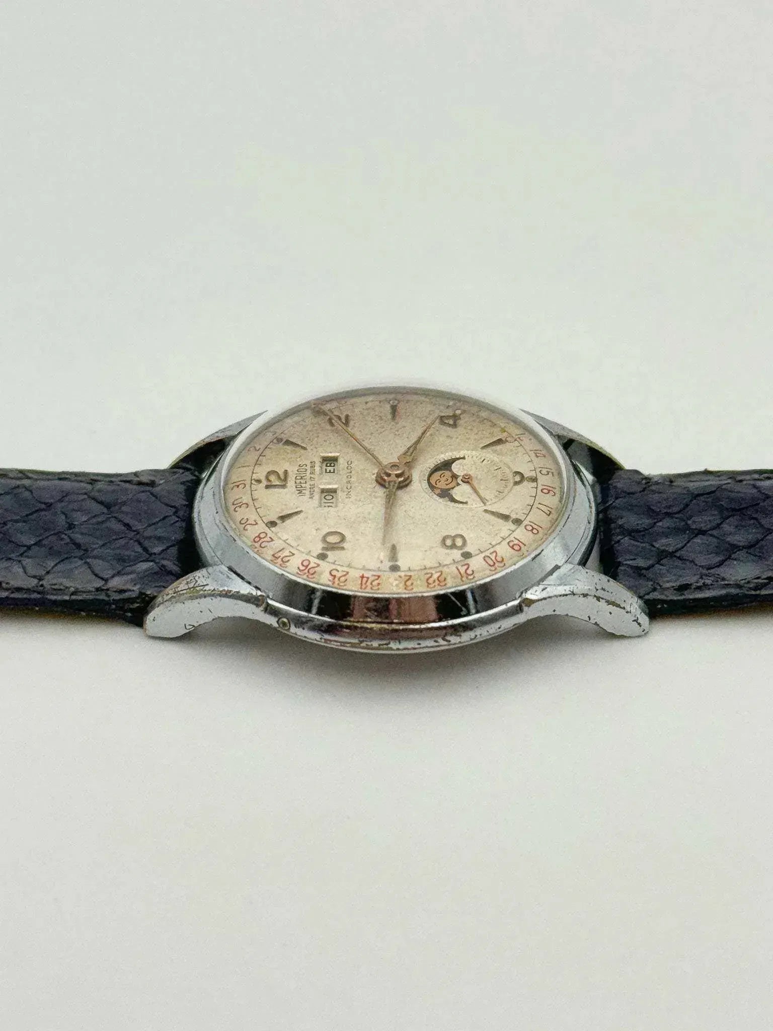 Imperios - Venus Triple Calendar Moonphase Chrome - 1950s - Atelier Victor
