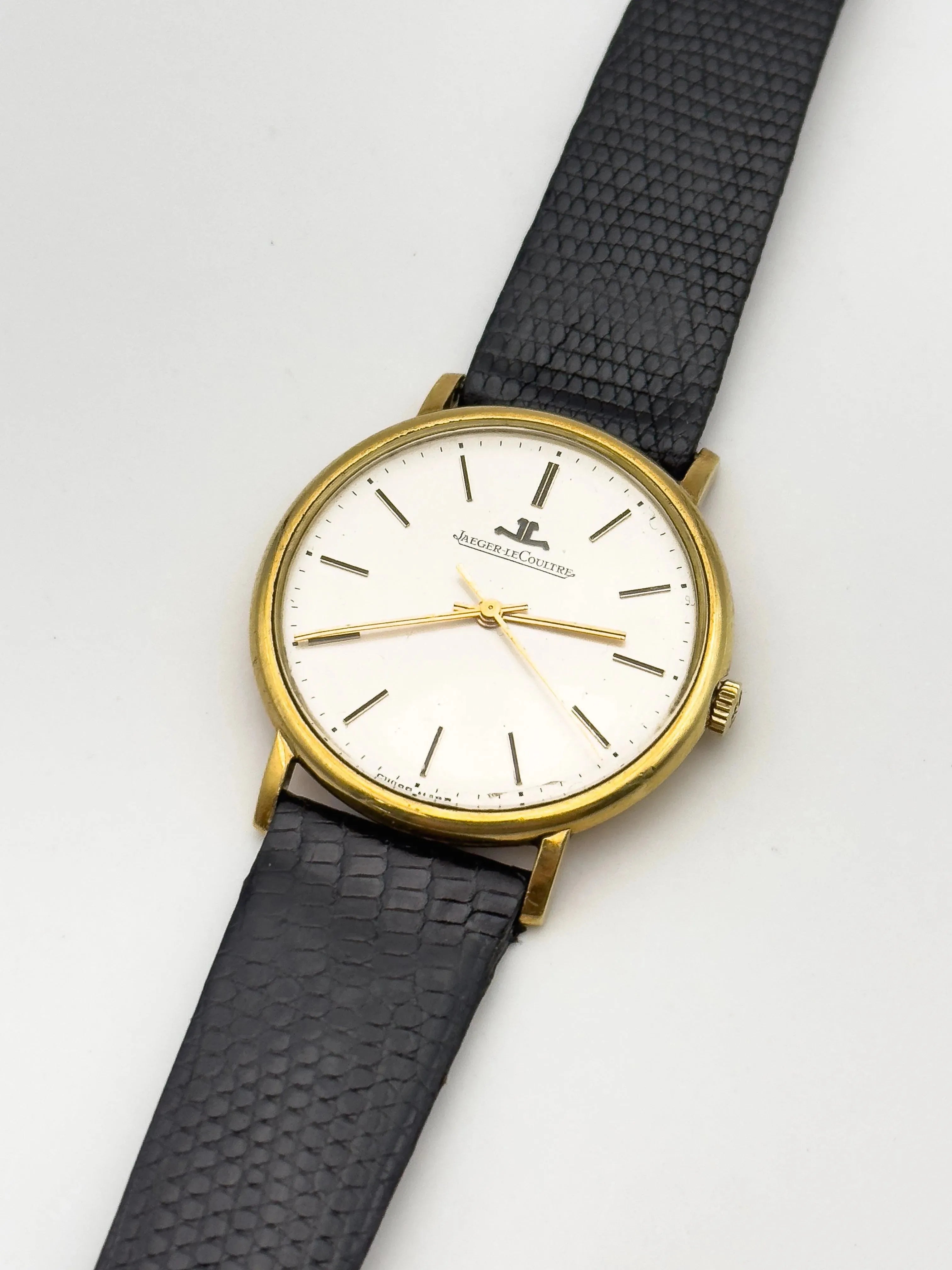Jaeger-LeCoultre - 18K Gold Dress Watch - Box - 1960's - Atelier Victor Paris - Vintage Watch Shop Dubai