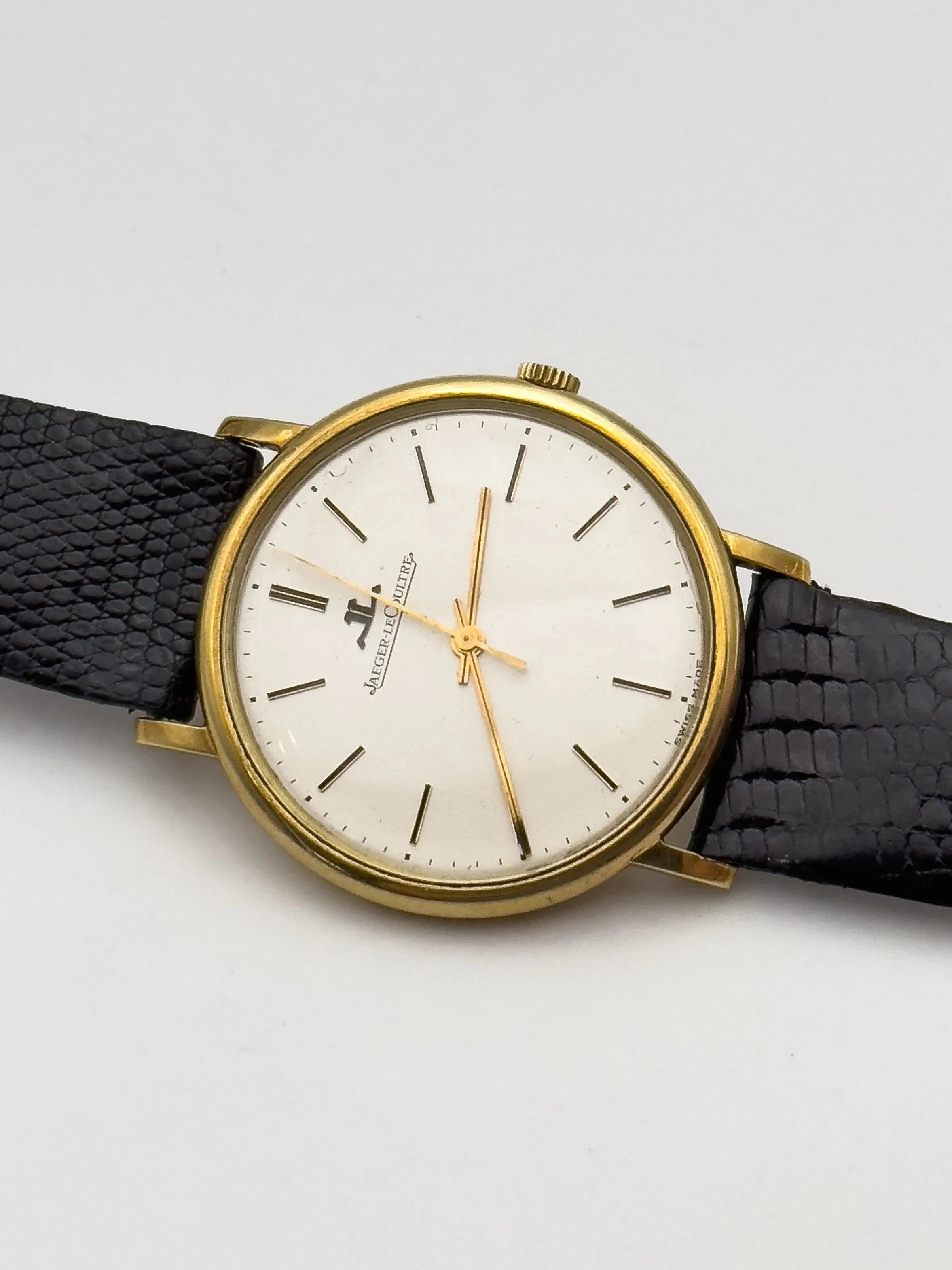 Jaeger-LeCoultre - 18K Gold Dress Watch - Box - 1960's - Atelier Victor Paris - Vintage Watch Shop Dubai