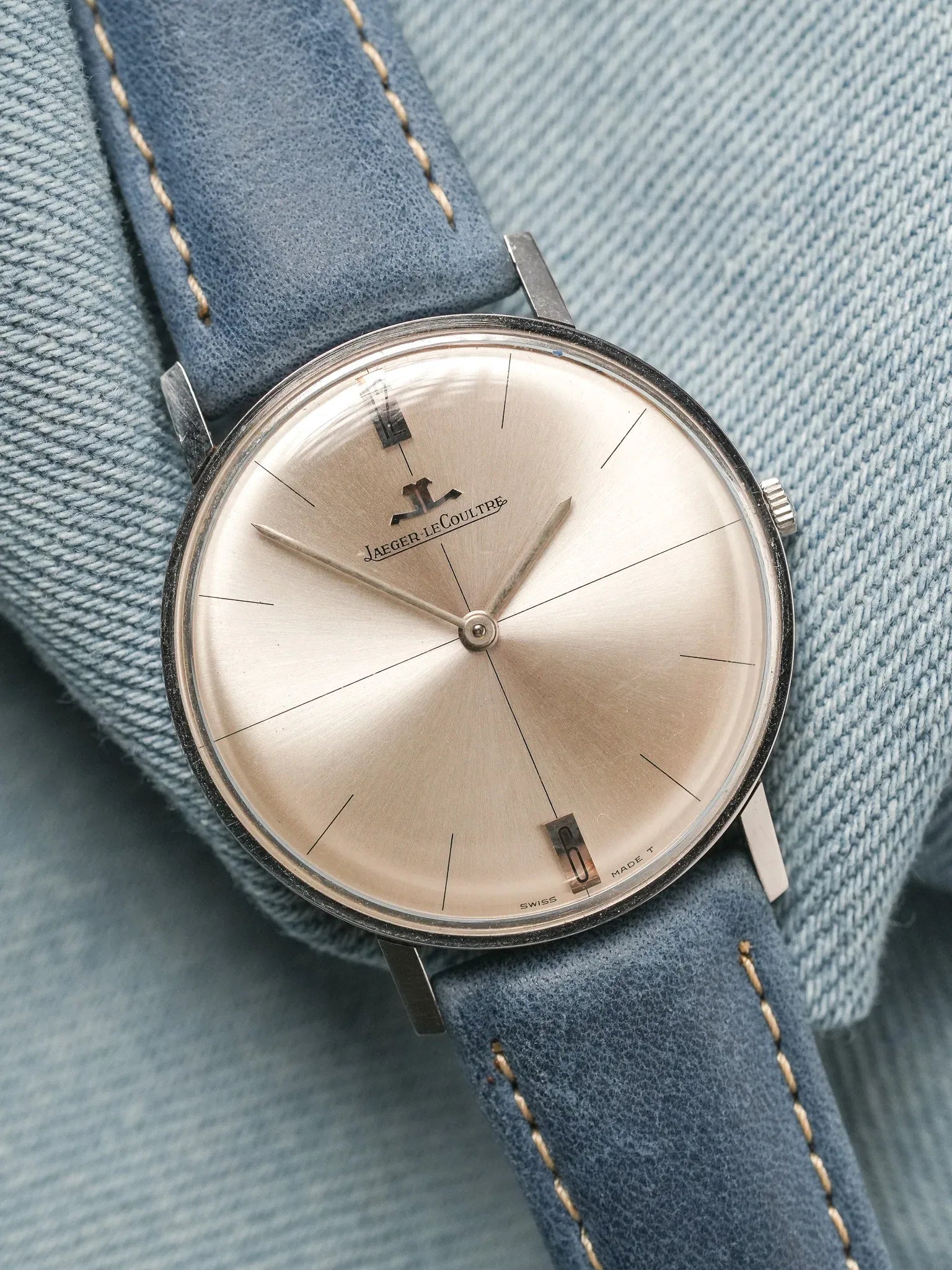 Jaeger-LeCoultre - Acier 12H 6H Dress Watch - 1960s - Atelier Victor