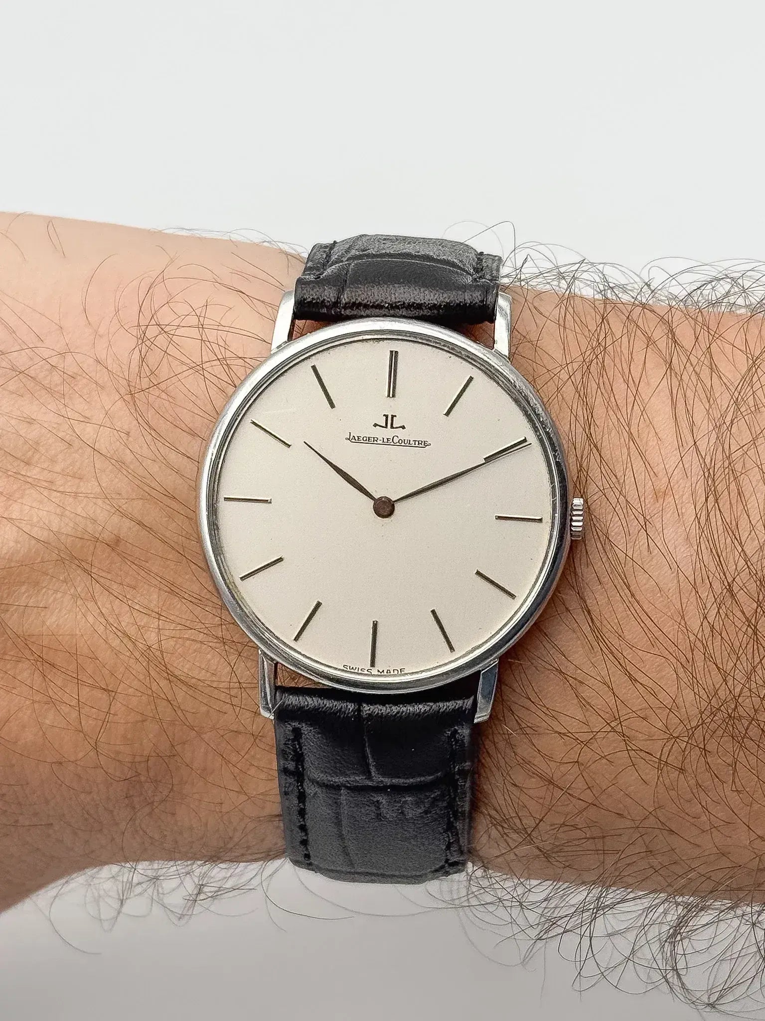 Jaeger-LeCoultre - Extra Thin Steel Dress Watch 9226 - 1970s