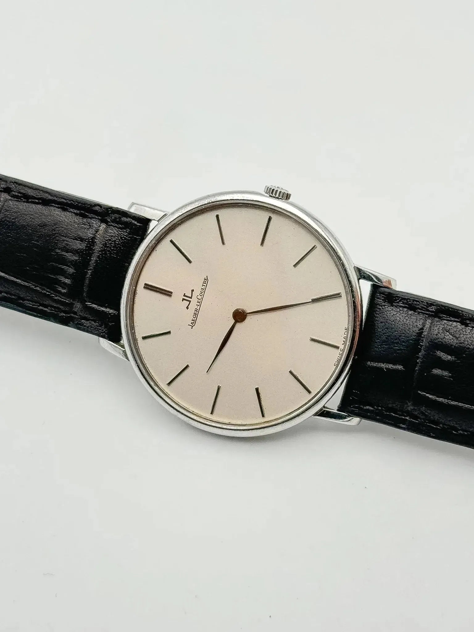 Jaeger-LeCoultre - Dress Watch Acier Extra plate 9226 - 1970s - Atelier Victor - Vintage  Shop