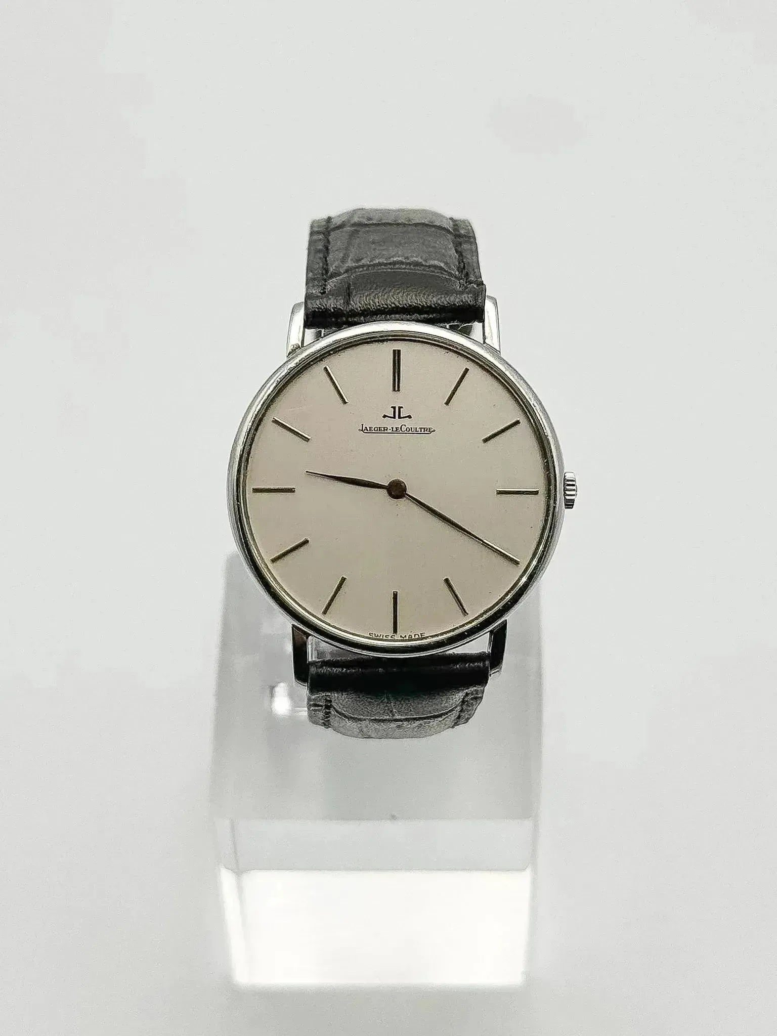 Jaeger-LeCoultre - Dress Watch Acier Extra plate 9226 - 1970s - Atelier Victor - Vintage  Shop