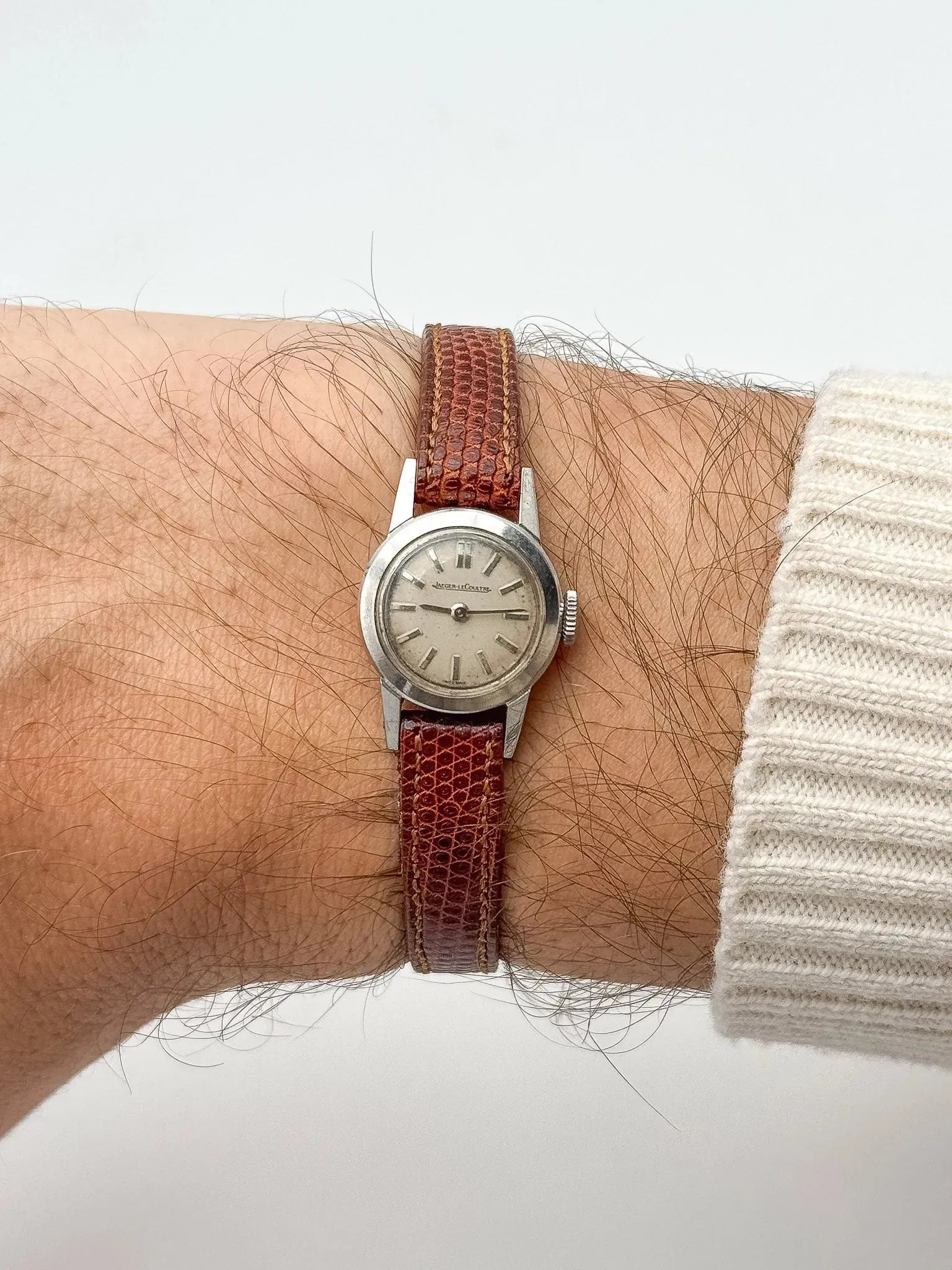 Jaeger-LeCoultre - Mini Dress Watch Acier - 1960s - Atelier Victor Paris - Vintage Watch Shop Dubai