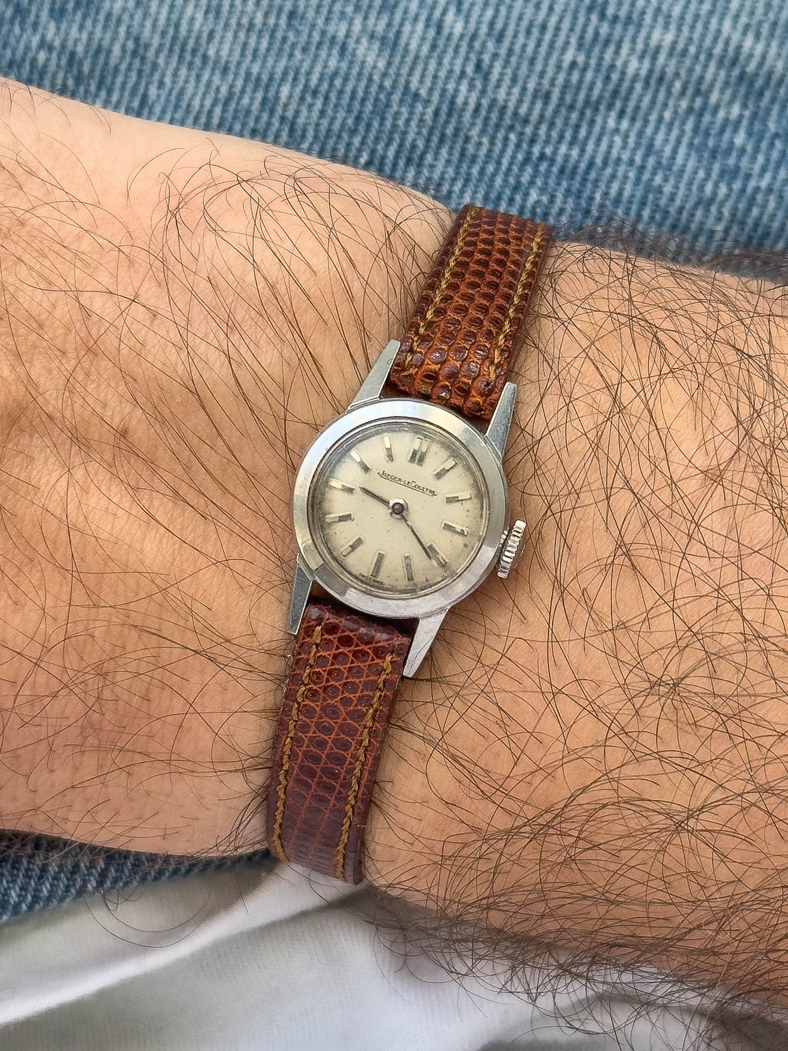 Jaeger-LeCoultre - Mini Dress Watch Acier - 1960s - Atelier Victor Paris - Vintage Watch Shop Dubai