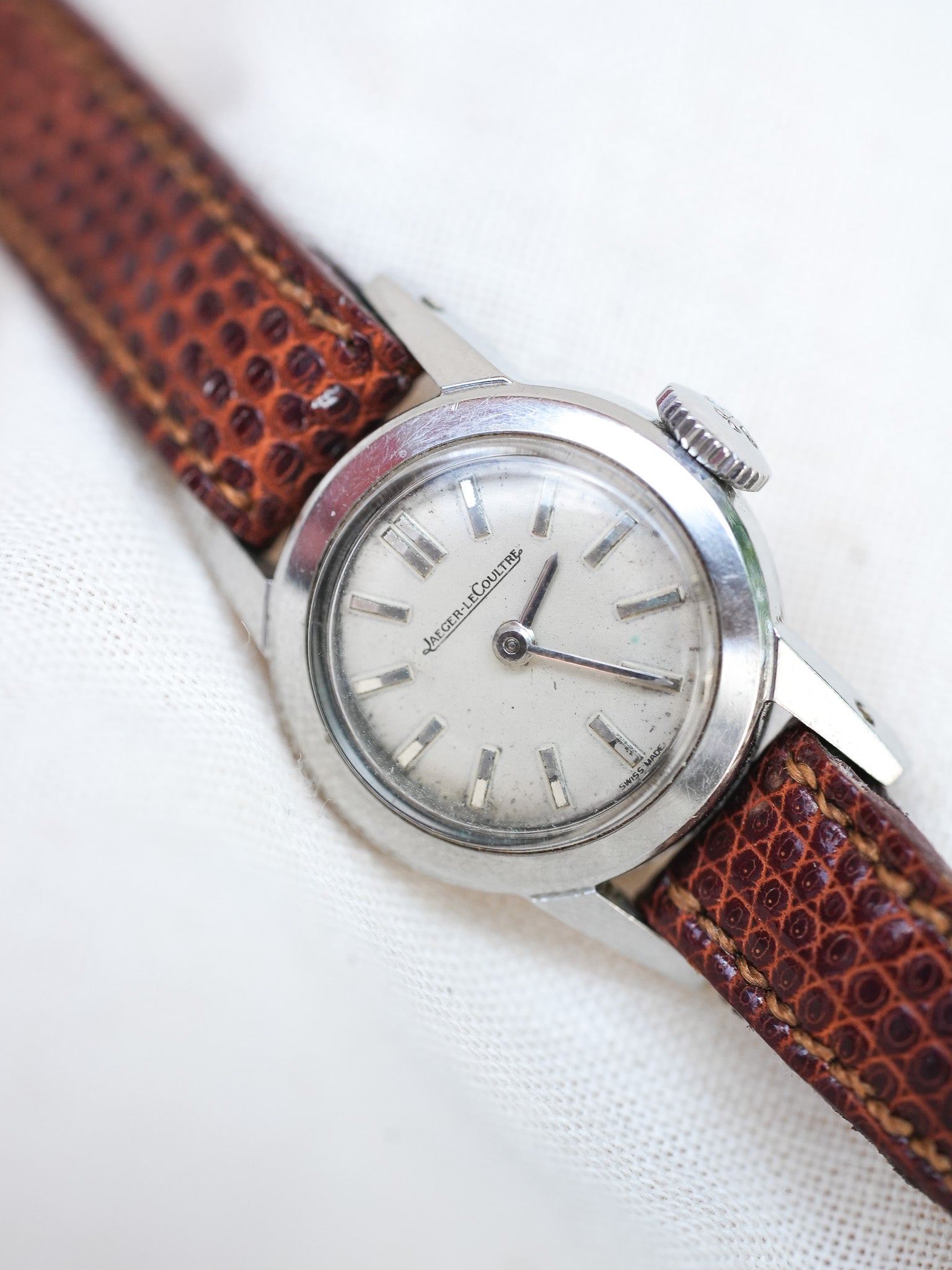 Jaeger-LeCoultre - Mini Dress Watch Acier - 1960s - Atelier Victor - Vintage  Shop