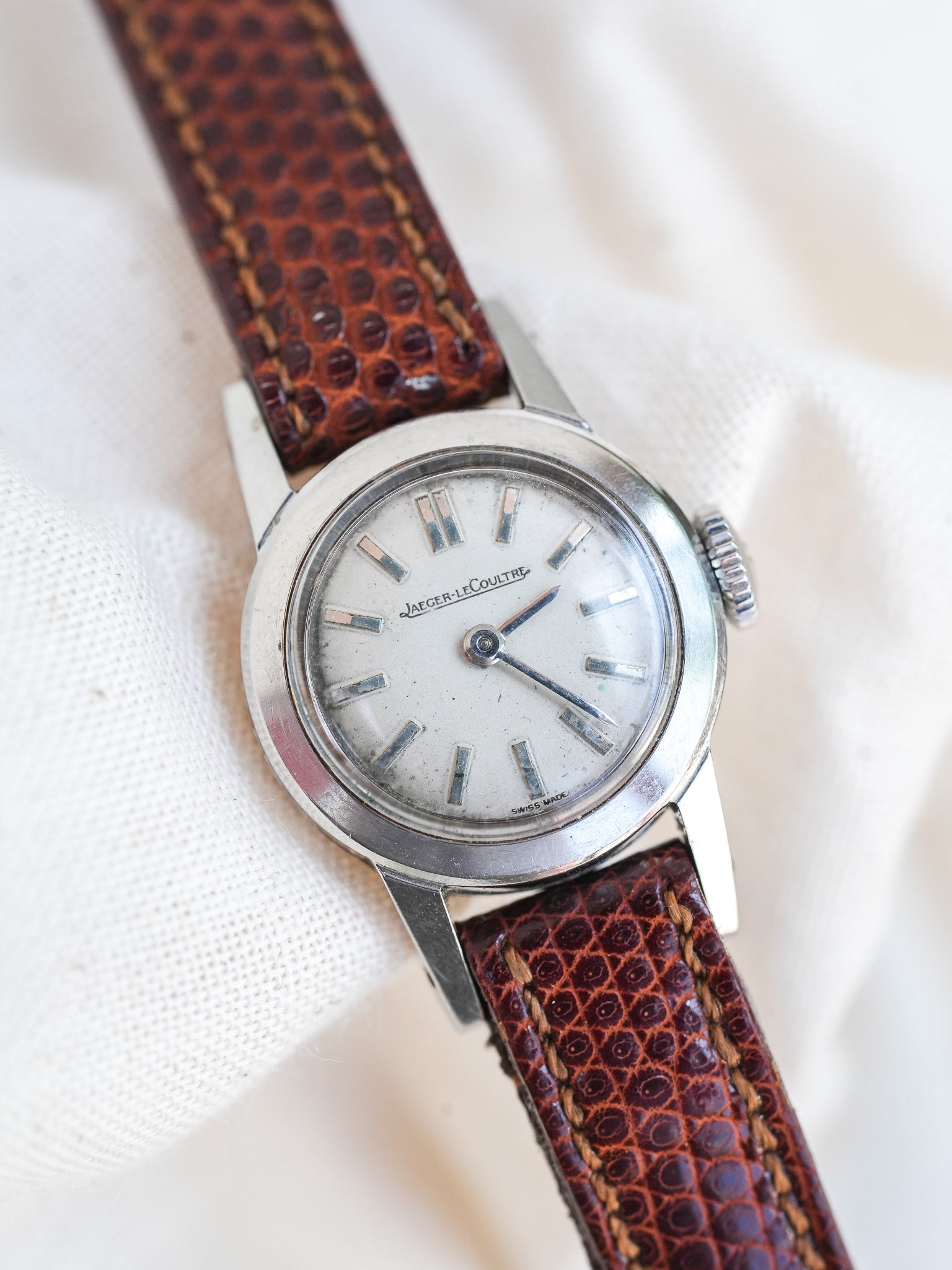 Jaeger-LeCoultre - Mini Dress Watch Acier - 1960s - Atelier Victor - Vintage  Shop