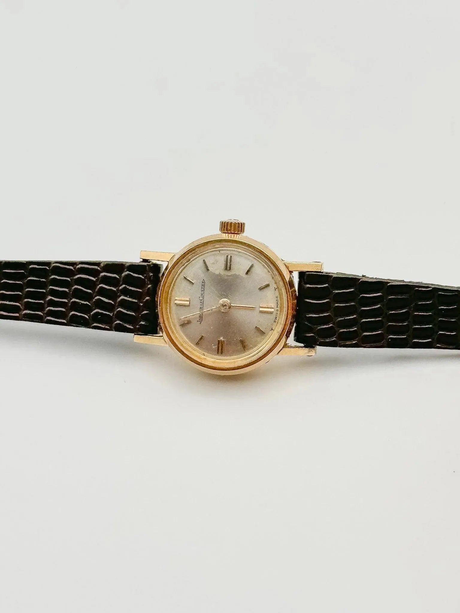 Jaeger-LeCoultre - Mini Dress Watch Rose Gold - 1960s - Atelier Victor Paris - Vintage Watch Shop Dubai