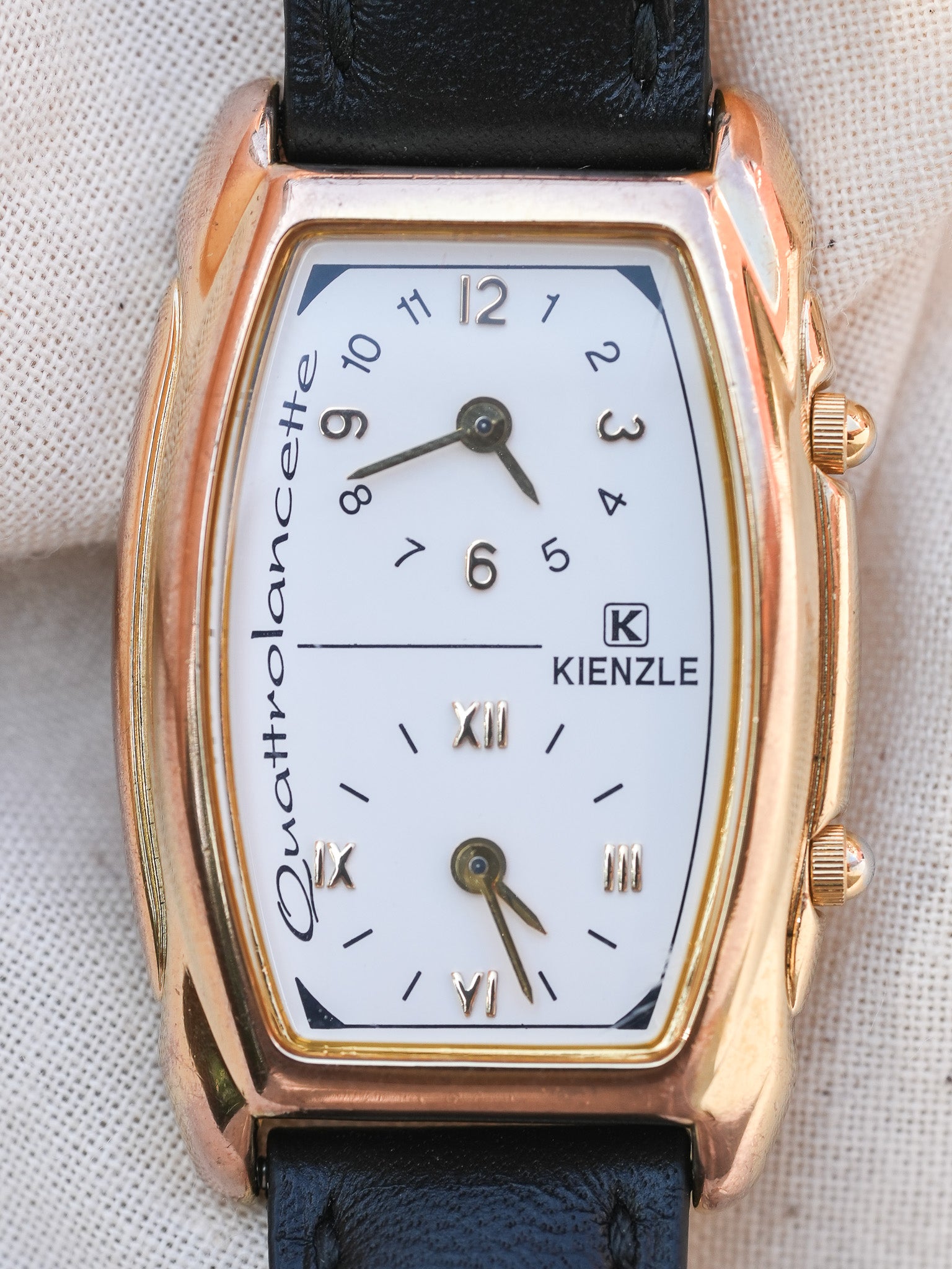 Kienze - Dual time double mouvements verre bombé - 1990s - Atelier Victor Paris - Vintage Watch Shop Dubai