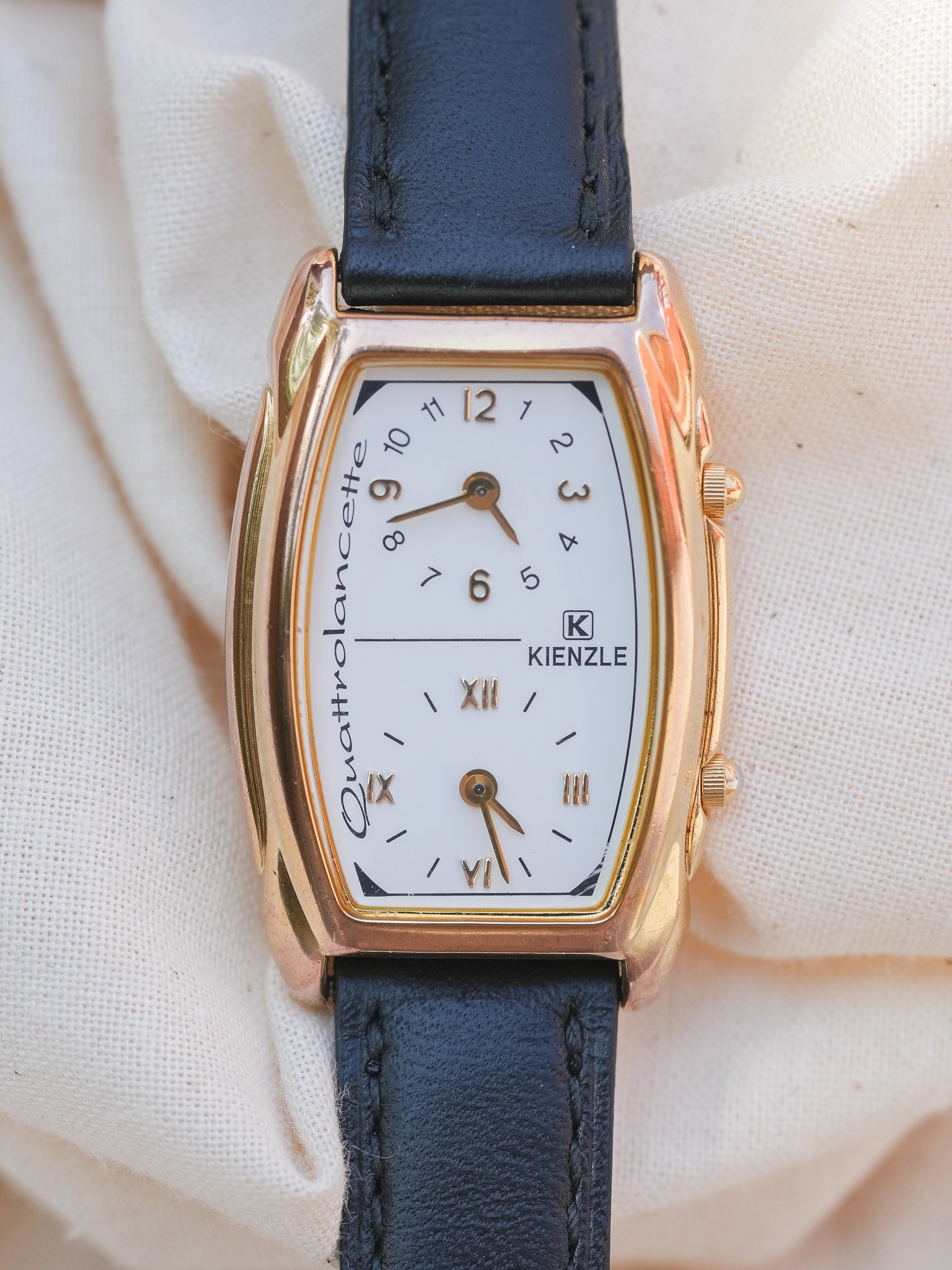 Kienze - Dual time double mouvements verre bombé - 1990s - Atelier Victor Paris - Vintage Watch Shop Dubai