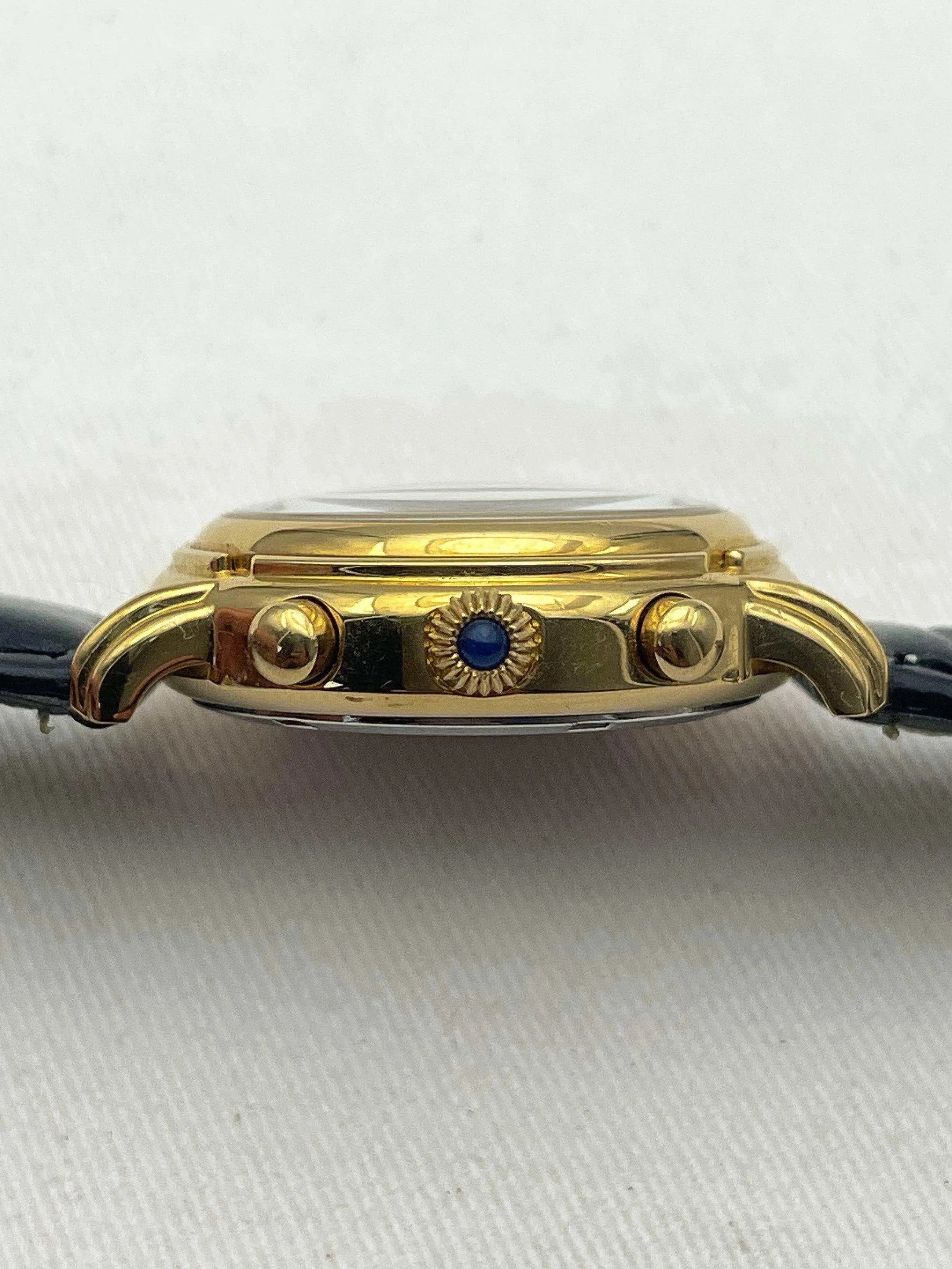 Lancaster - Blue Dial Chronographe - 1990s - Atelier Victor - Vintage  Shop
